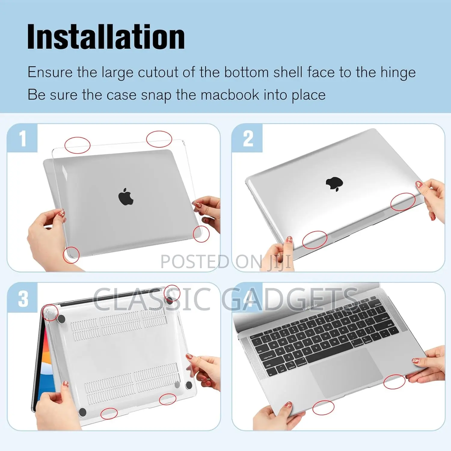 Ultra Slim Case for Macbook Air 13” 2022 With Keyboard Cover