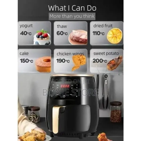 Kenwood Air Fryer - 2800w - 6.5l With LCD Touch Control
