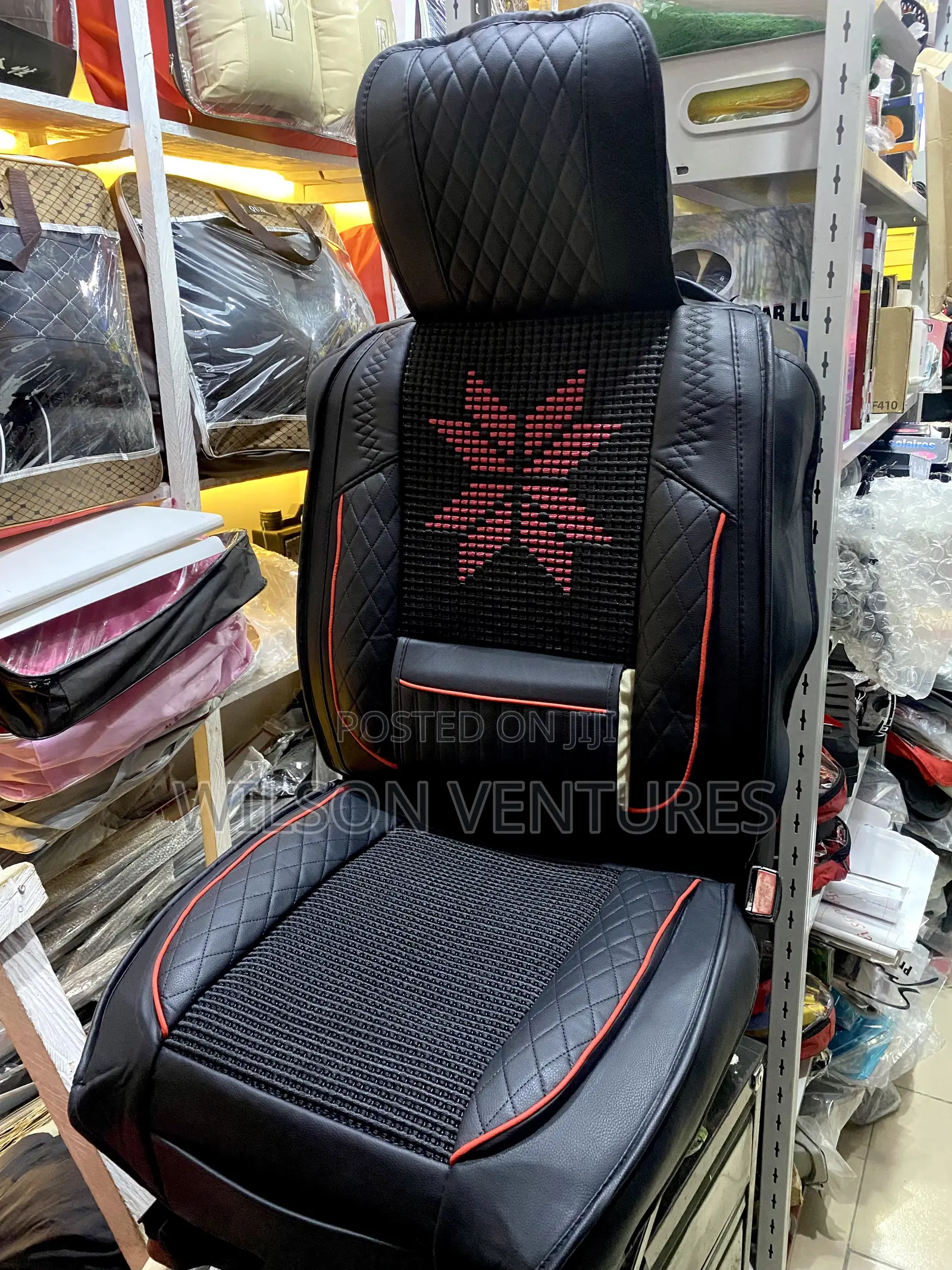 Universal 2 Front Leather Car Seat Cover