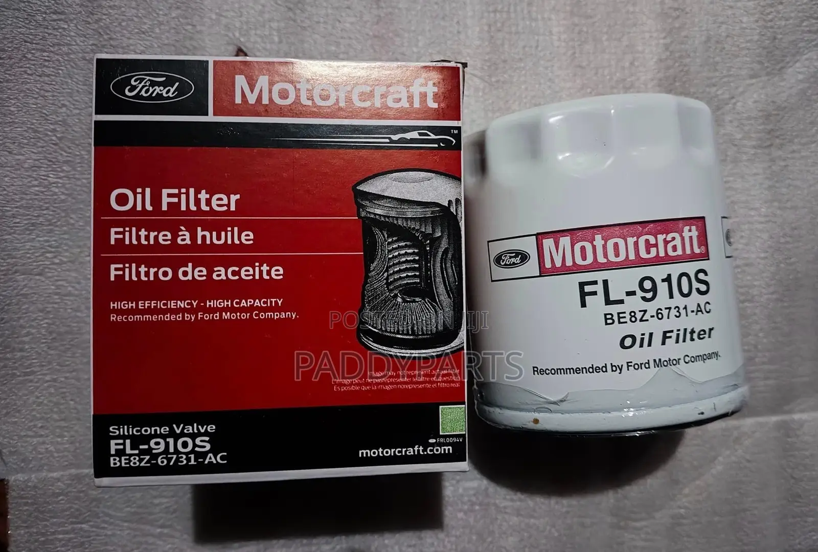 Ford Ecosport Oil Filter