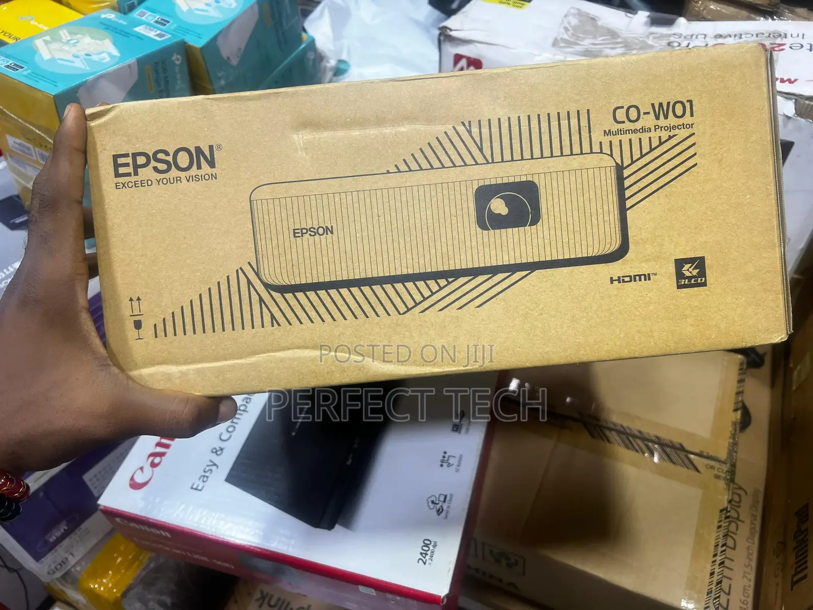 EPSON Projector 3000 Lumens Co-W01