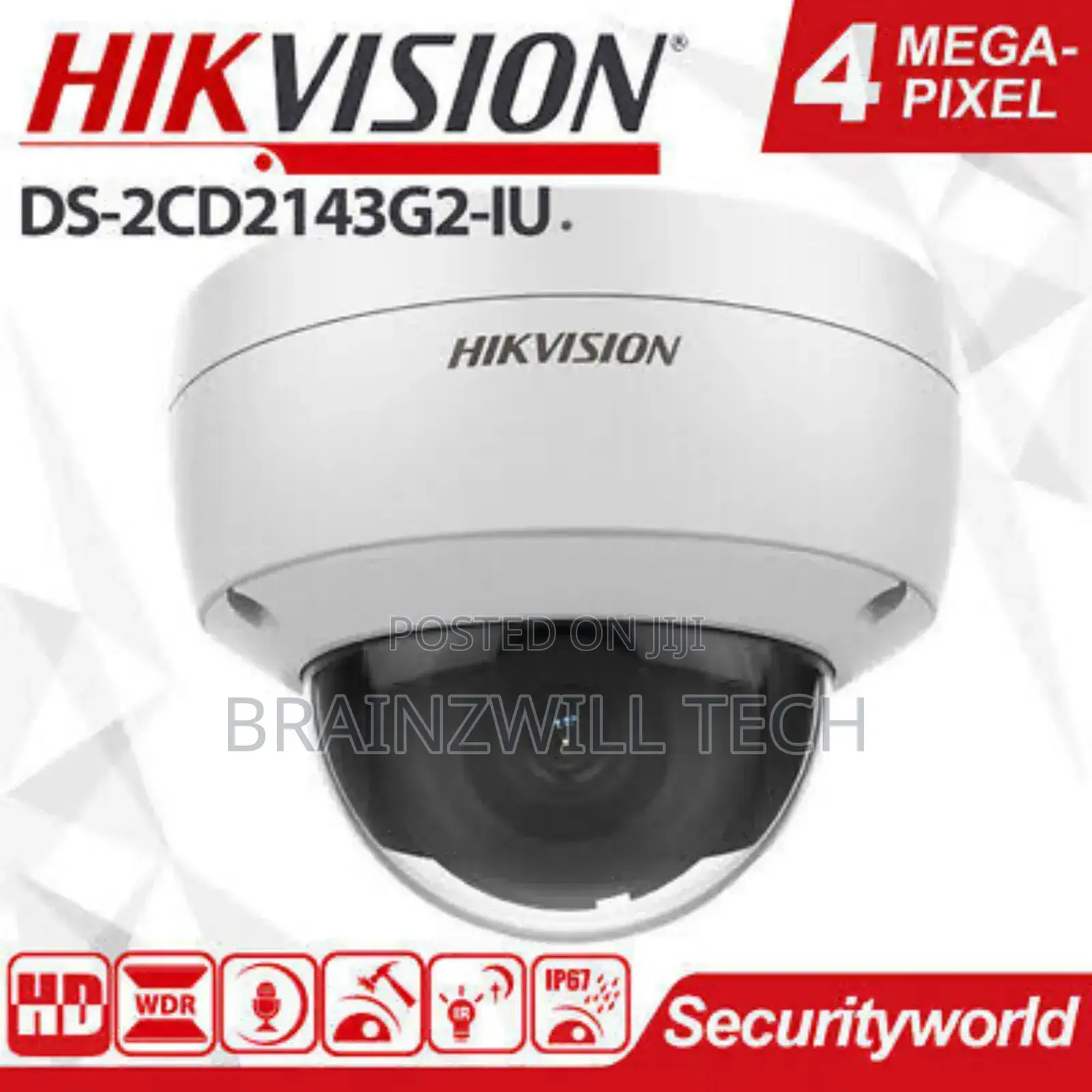 Hikvision Acusense 4MP Network Camera