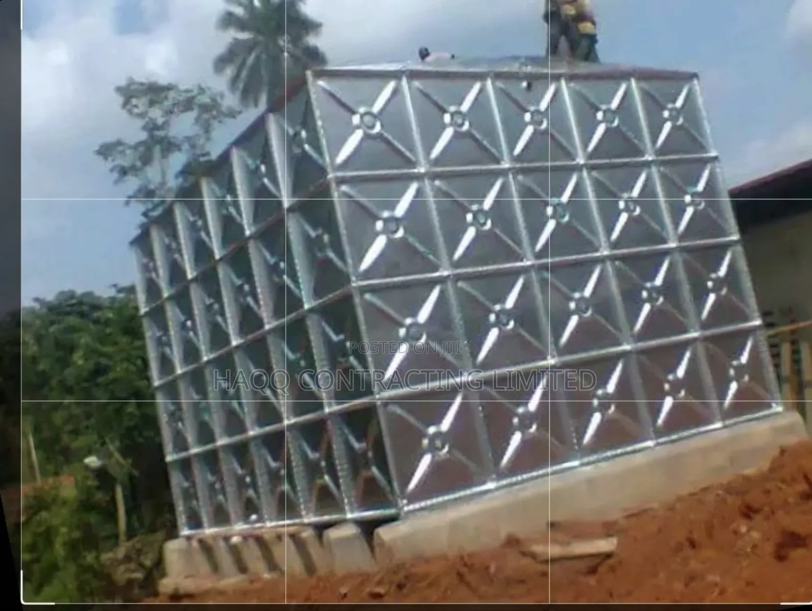 Fibreglass FRP,GRP,Pressed Steel Braithwaite, Water Tank