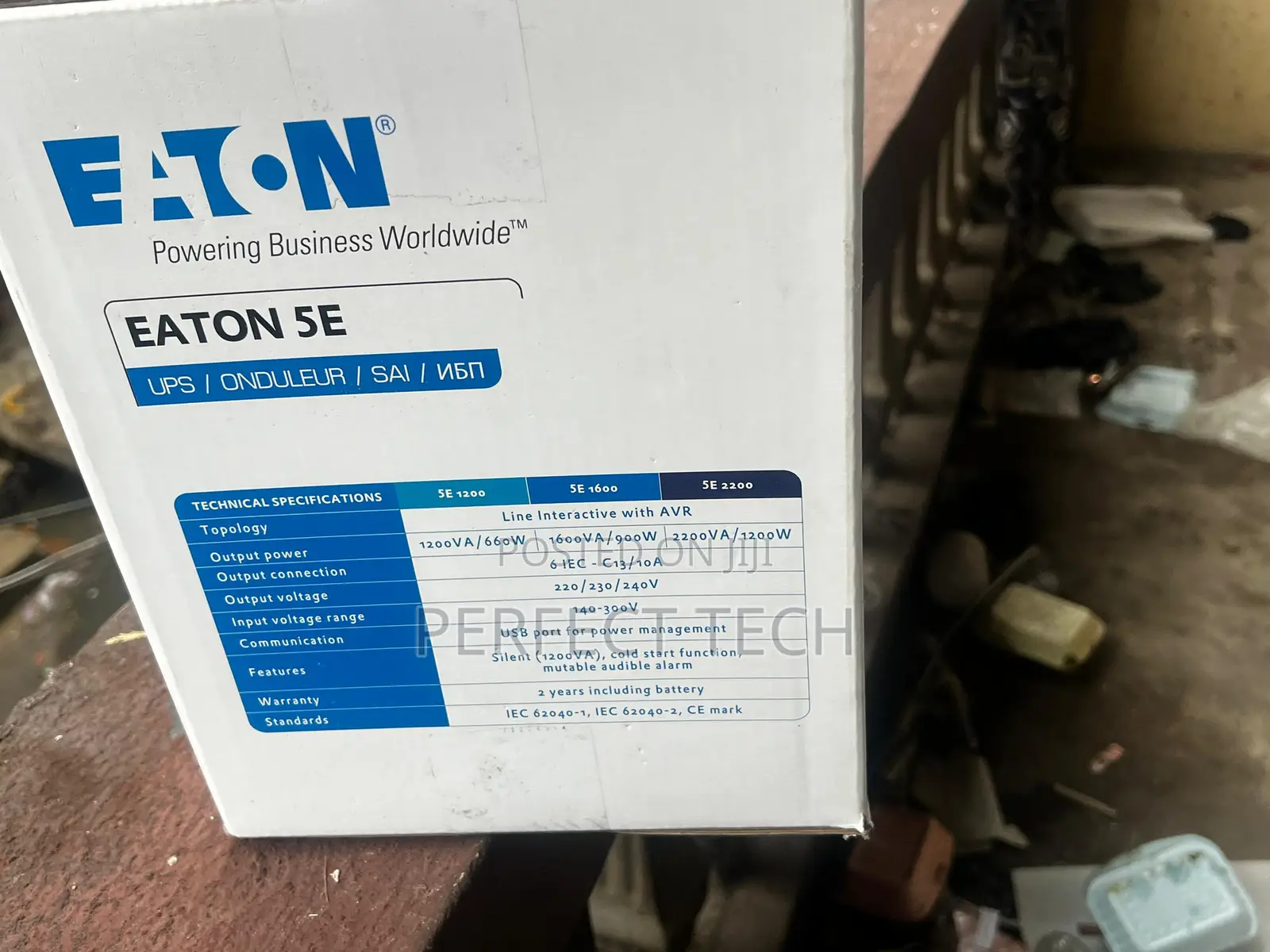 Eaton 5E Gen2 UPS USB Iec, 2200va
