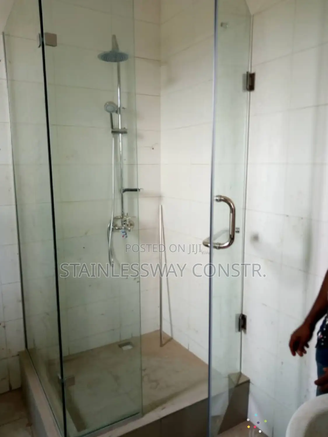 Shower Glass Cubicle Hench