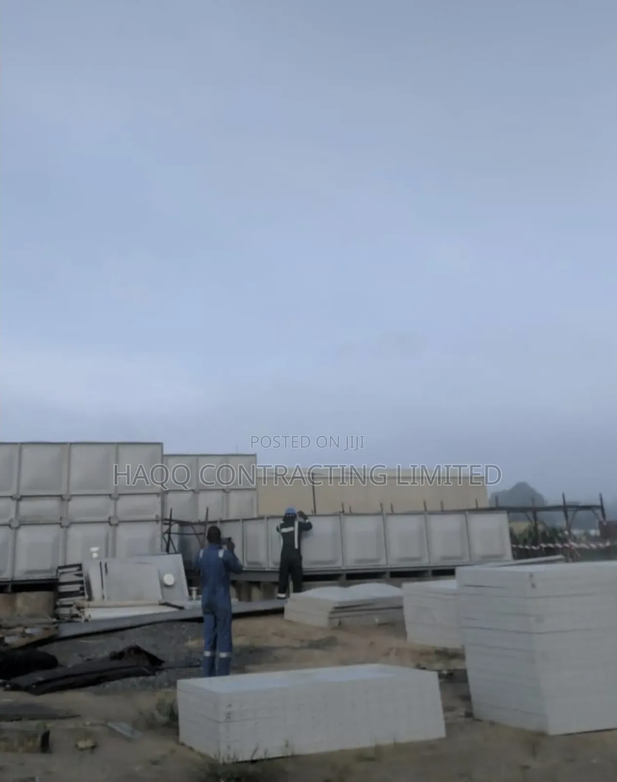 Water Tank Construction/Fibreglass/Pressed Steel