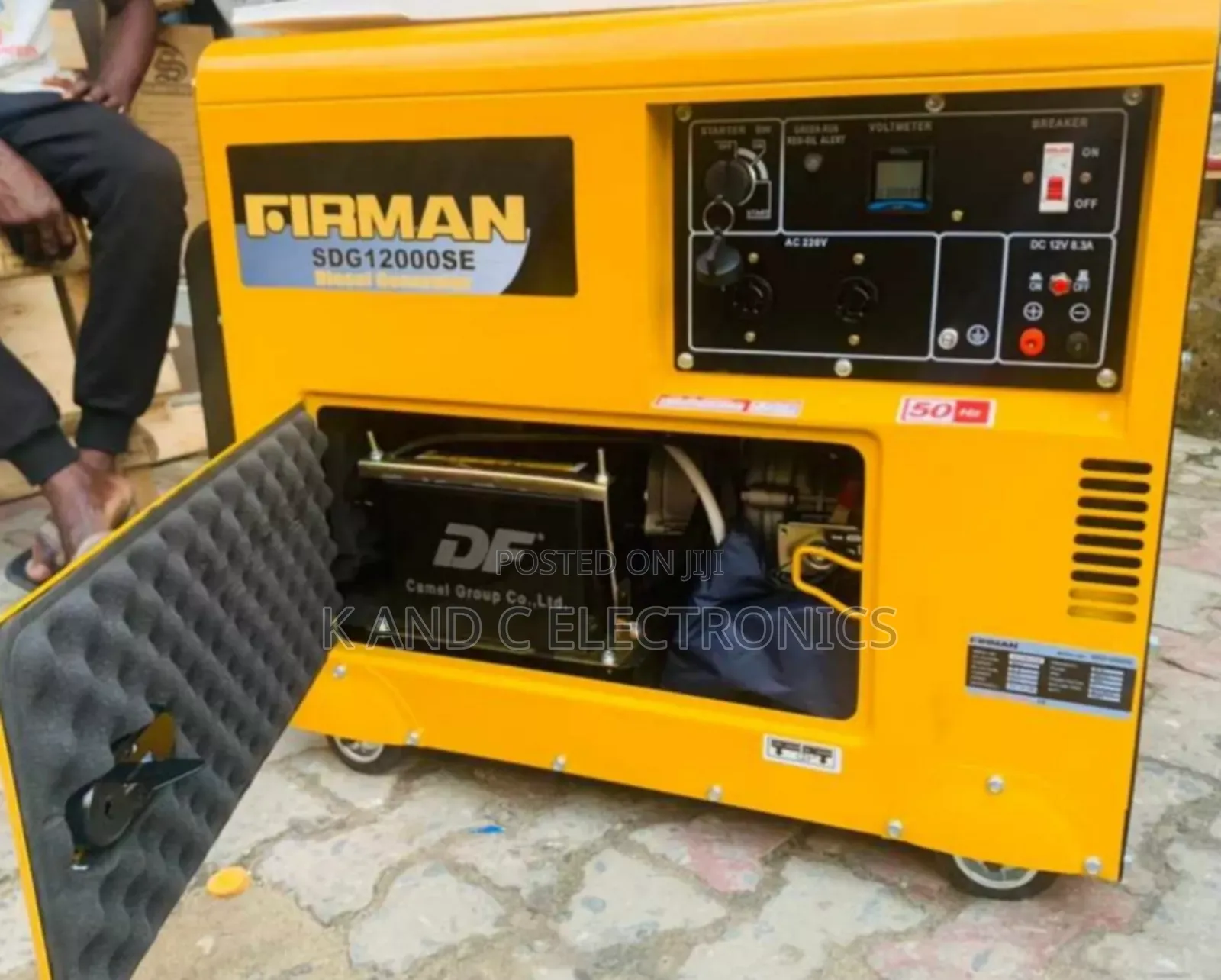 FIREMAN 10kva Soundproof GENERATOR 100%COPPER Coil