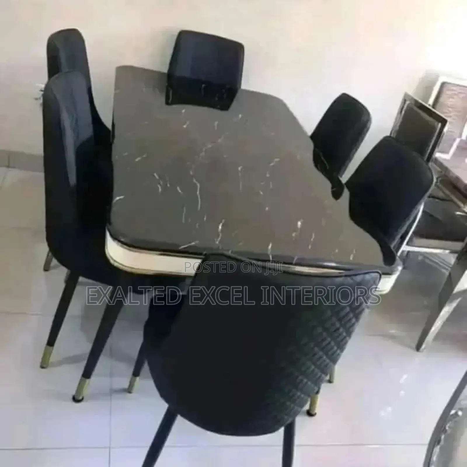 Quality Imported 6 Seater Marble Dining Set