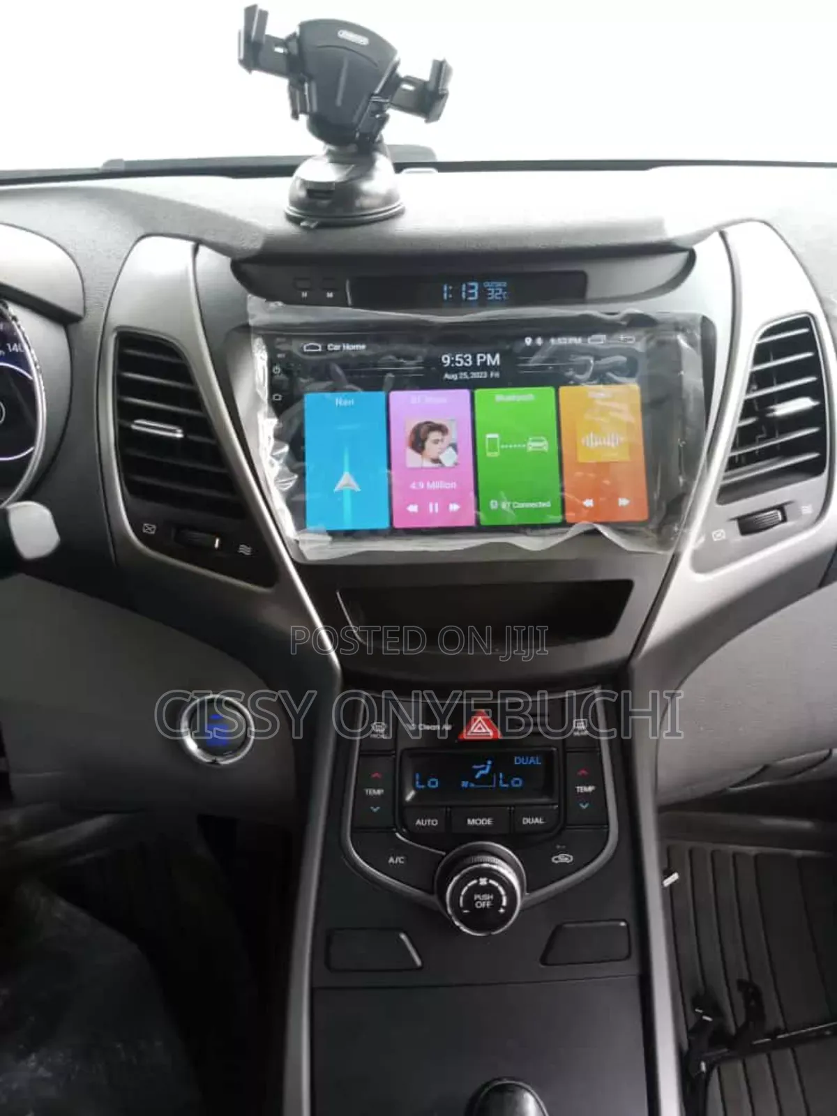Hyundai Elantra 2014-2015 Android Player + Reverse Camera