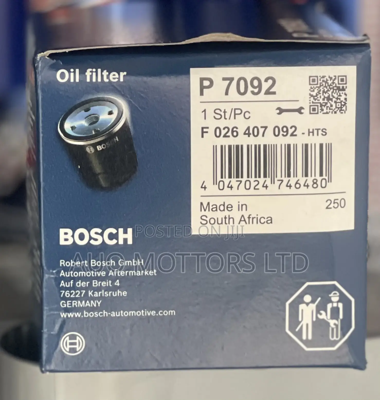 Bosch Oil Filter for Toyota and Lexus