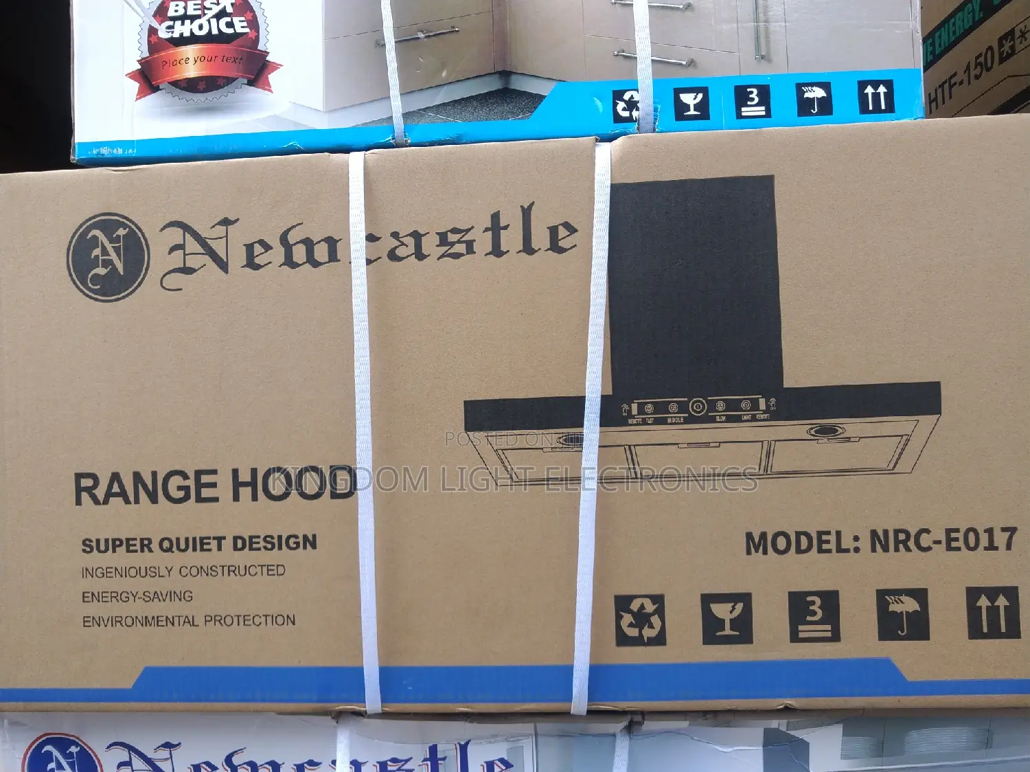 Original Newcastle Kitchen Heat Extractor Hood 60x90cm