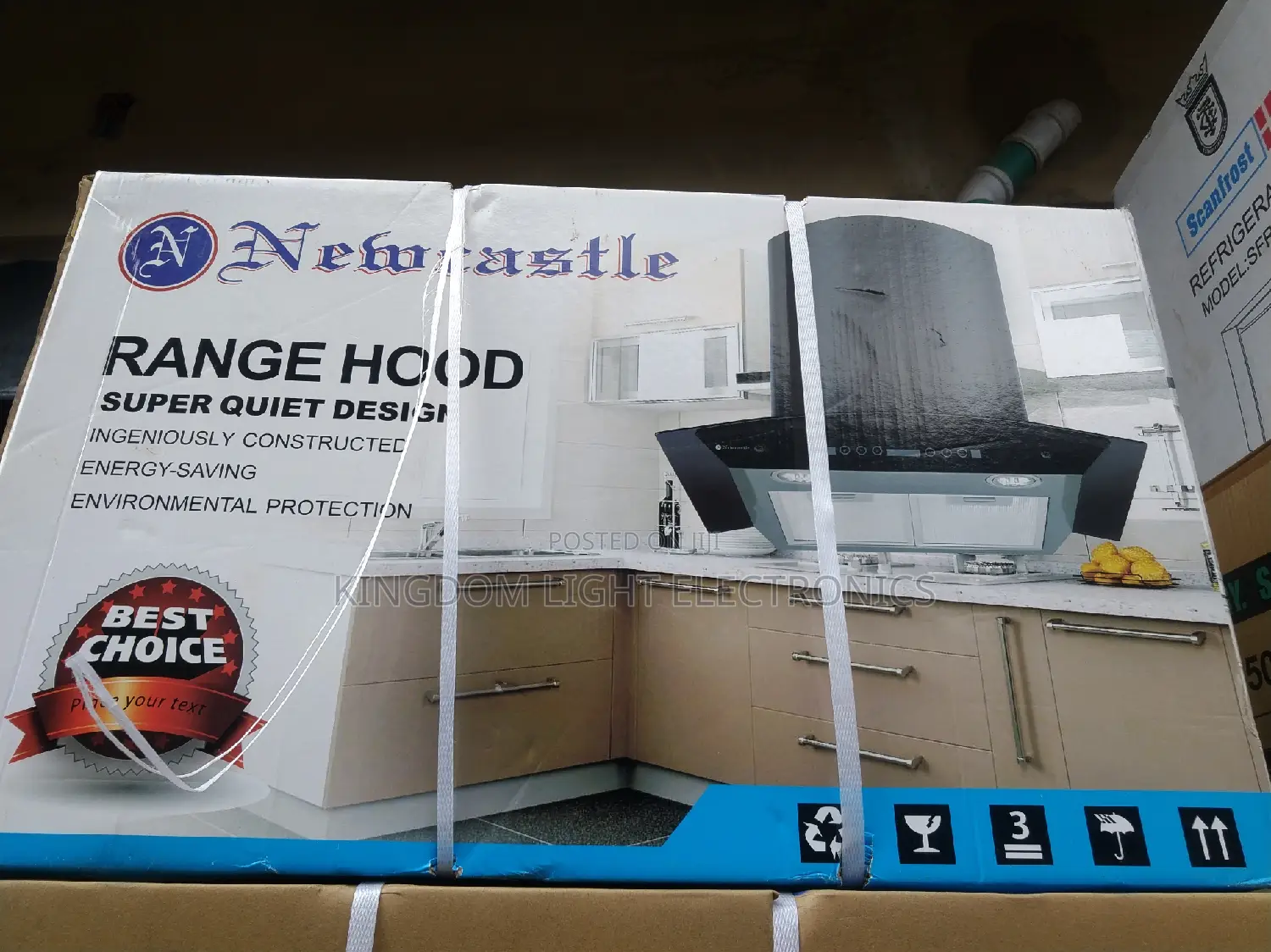 Original 60x60cm Newcastle Kitchen Heat Extractor Hood.