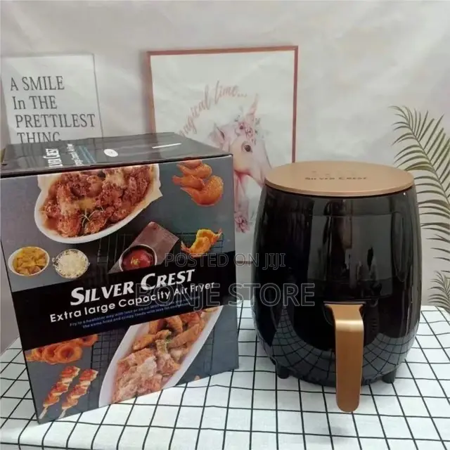 6l Silver Crest Air Fryer Touch Screen Full Automatic
