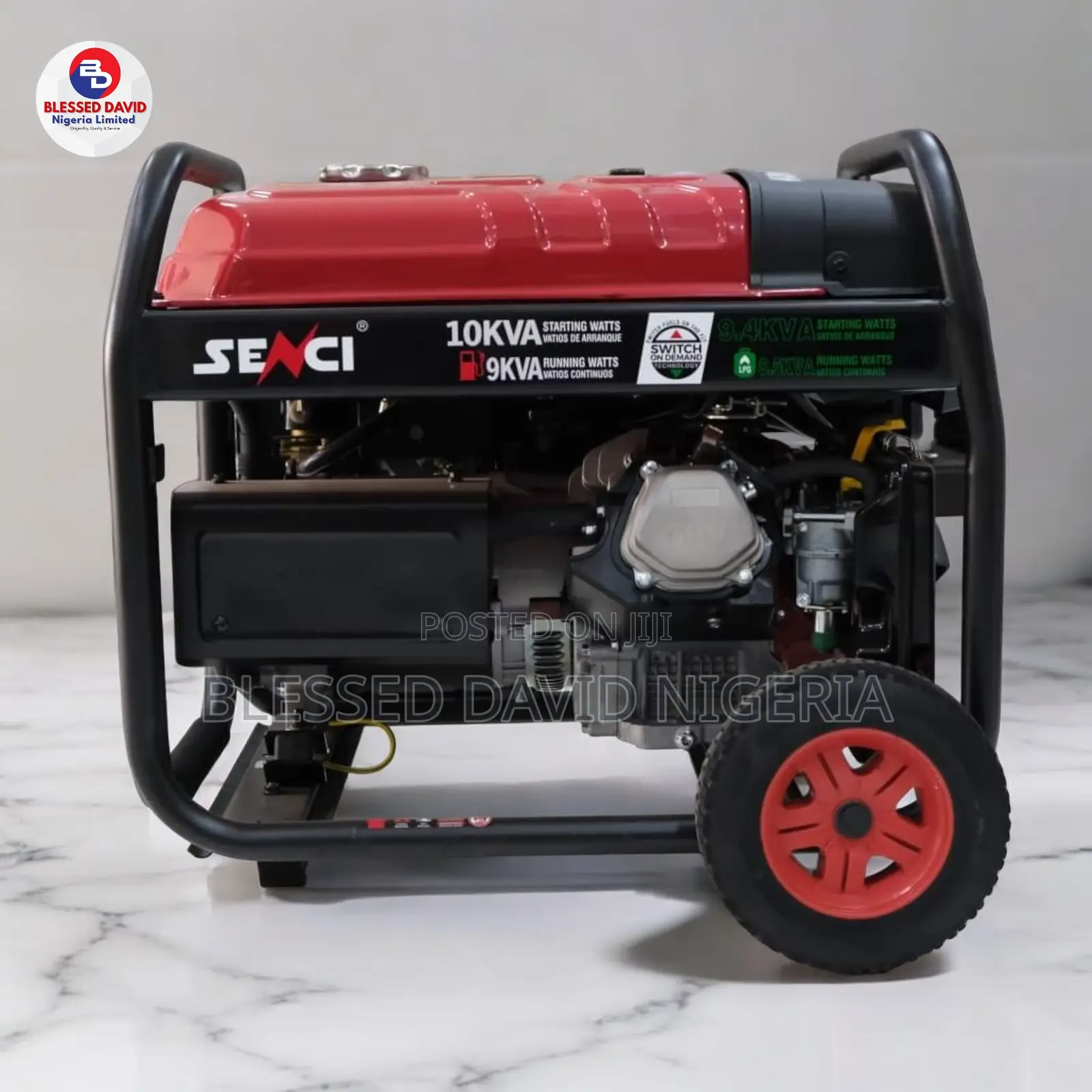 9kva Senci LPG Petrol Generator, Key Starter