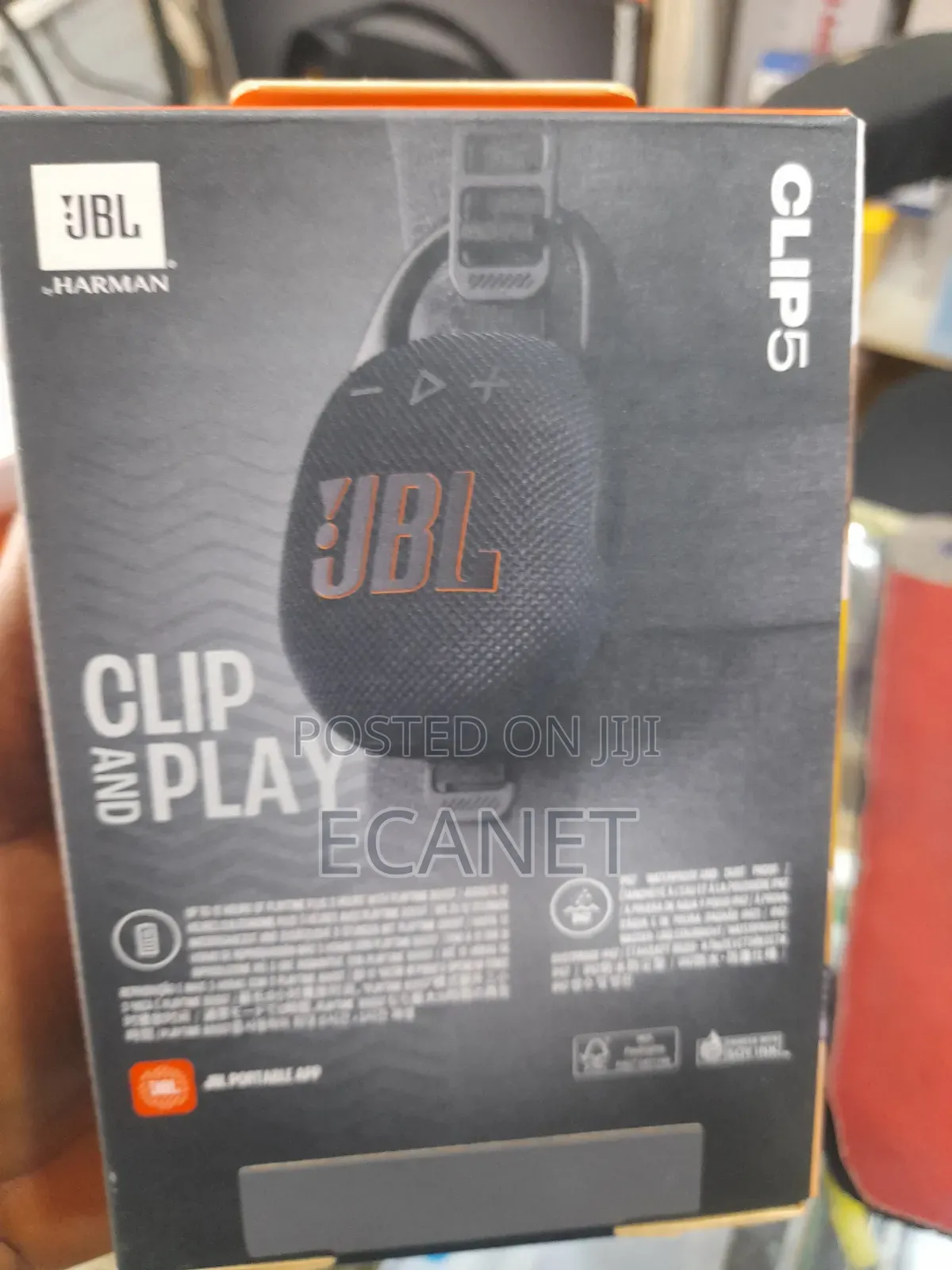 JBL Clip 5 Portable Bluetooth Speaker