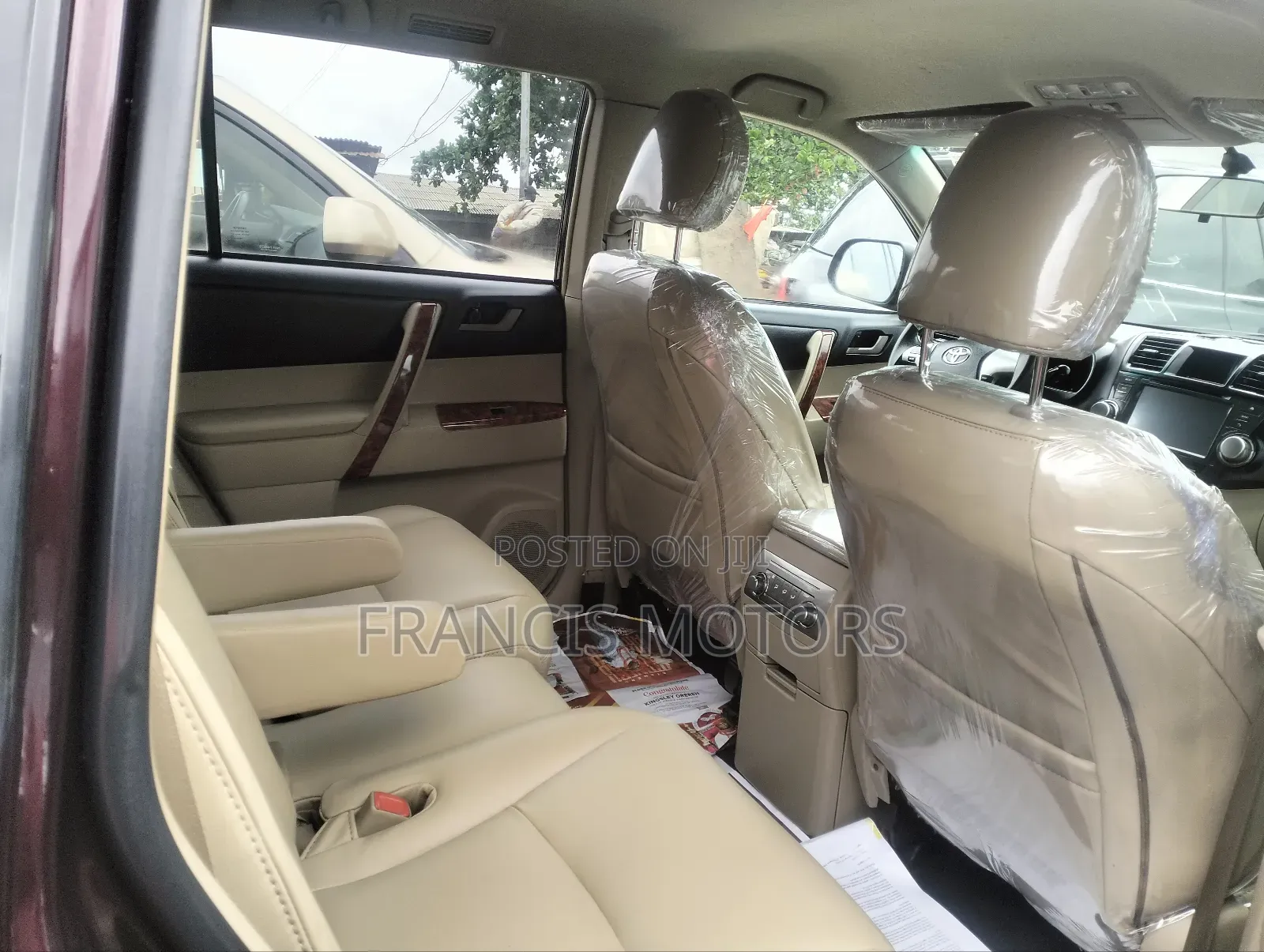 Toyota Highlander 3.5L 4WD 2013 Burgundy