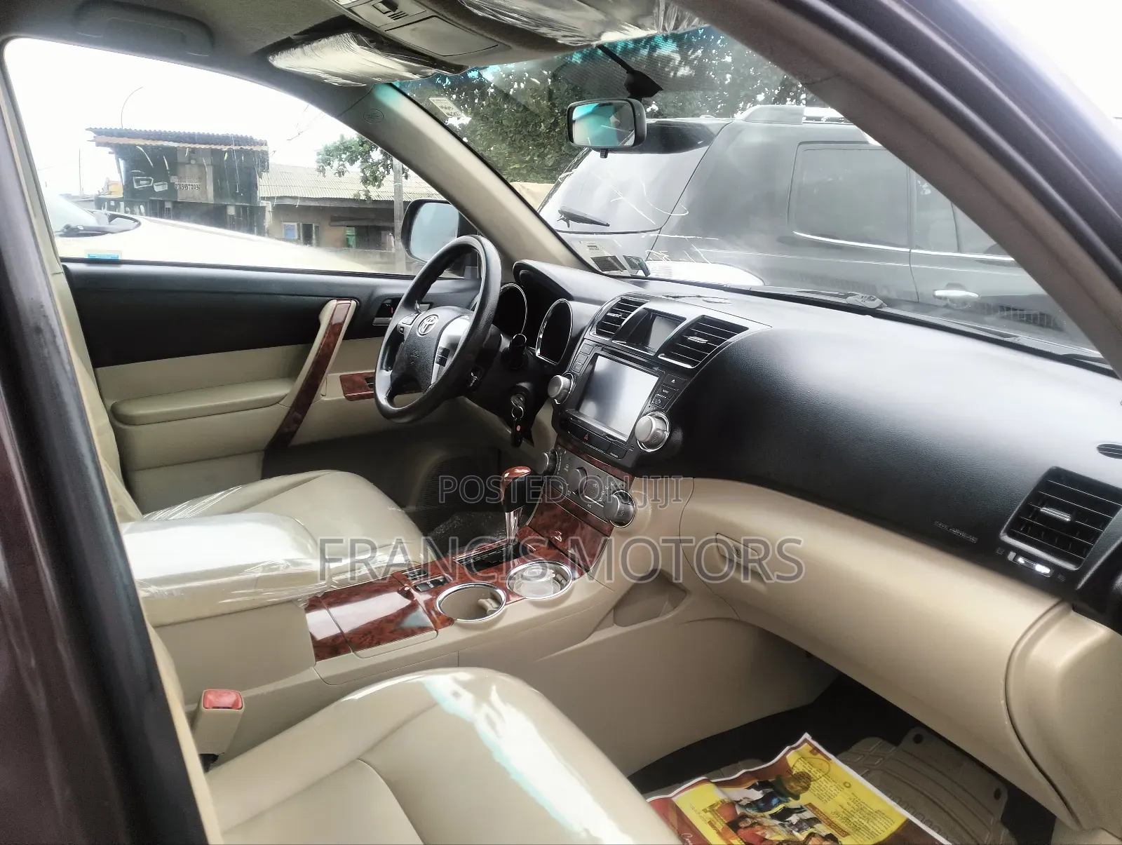 Toyota Highlander 3.5L 4WD 2013 Burgundy