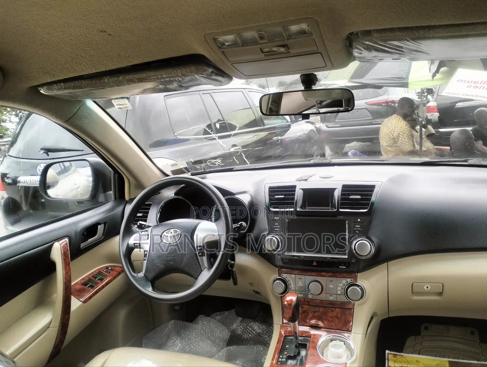 Toyota Highlander 3.5L 4WD 2013 Burgundy