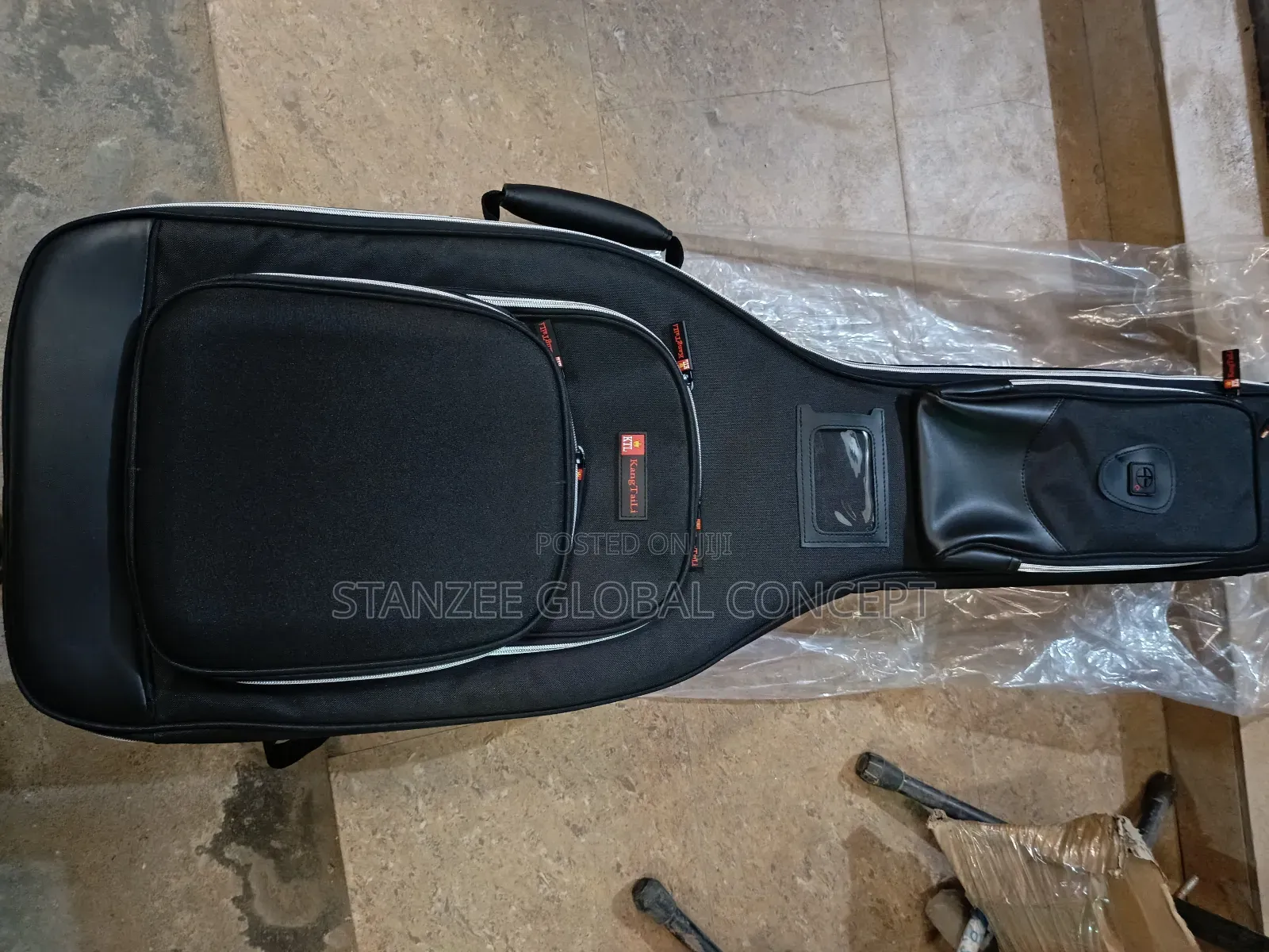 Quality Padded Bag For Lead And Bass Guitar