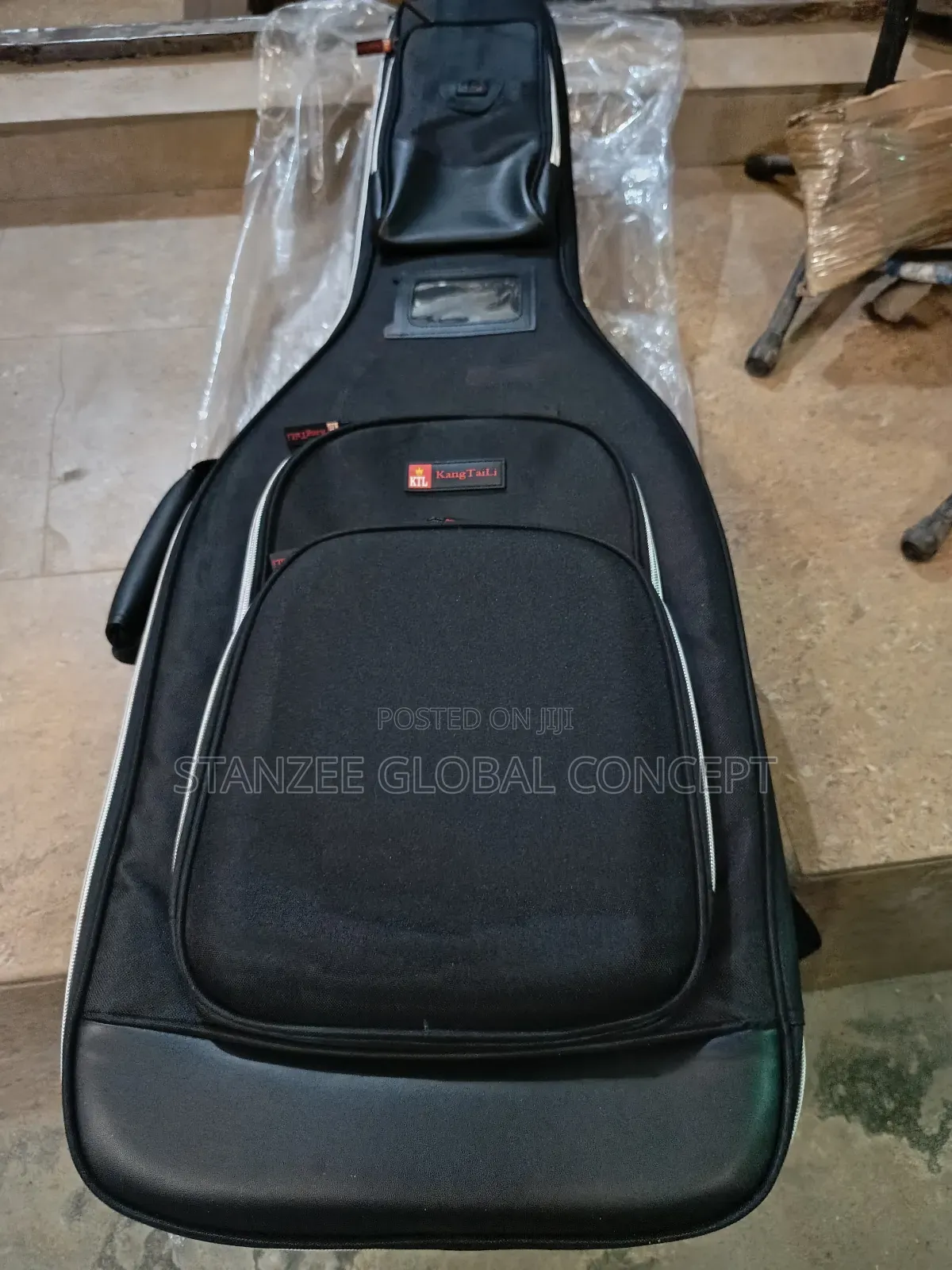 Quality Padded Bag For Lead And Bass Guitar