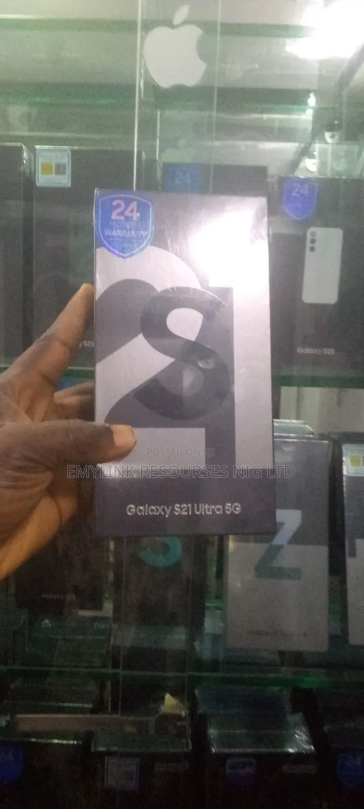 New Samsung Galaxy S21 Ultra 5G 512 GB Black