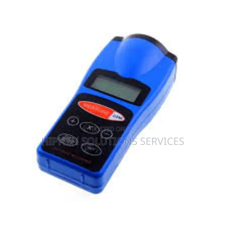 Ultrasonic Distance Measure Meter Laser Pointer 60 Ft 18 M