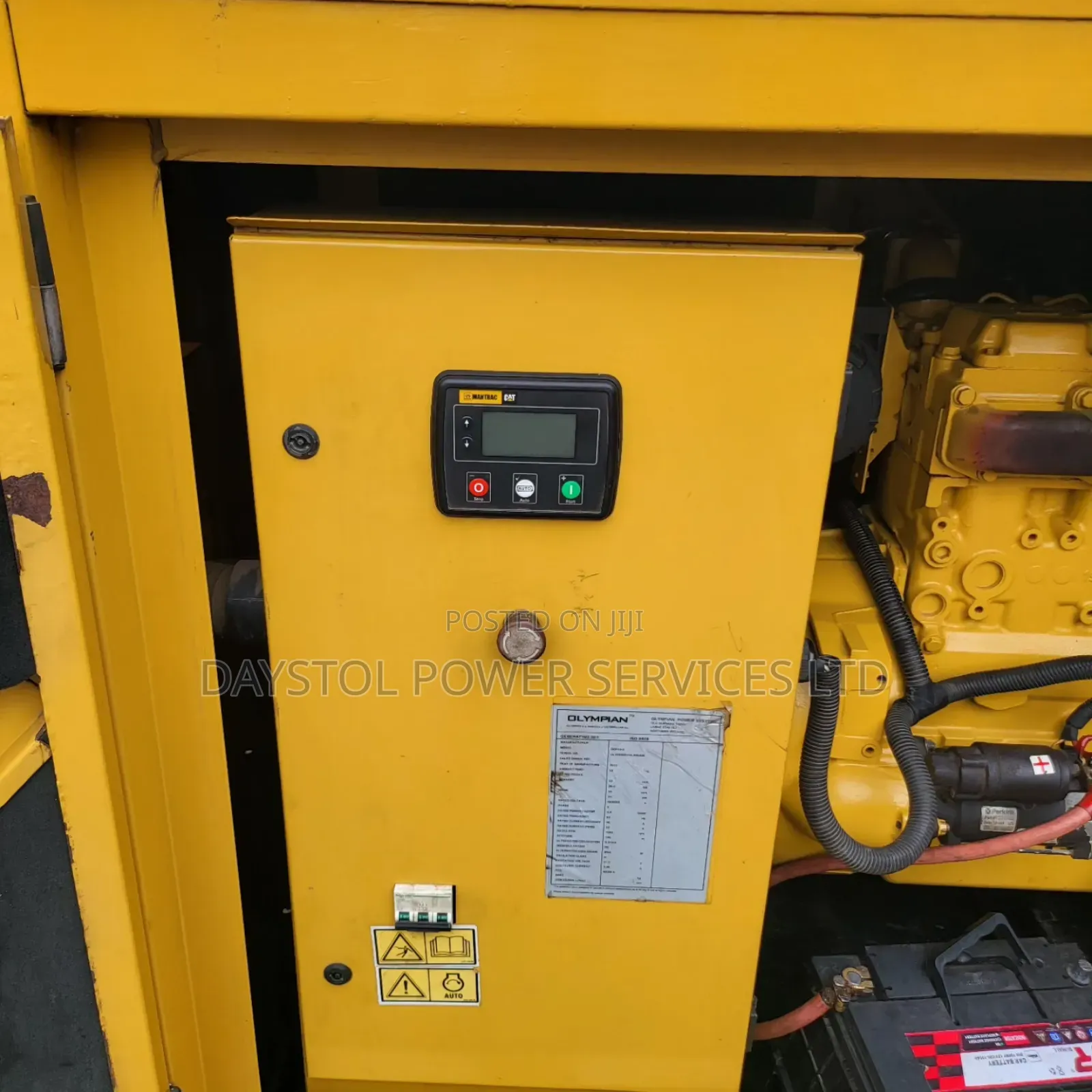 Semi-New 33kva Cat Mantrac Soundproof Diesel Generator