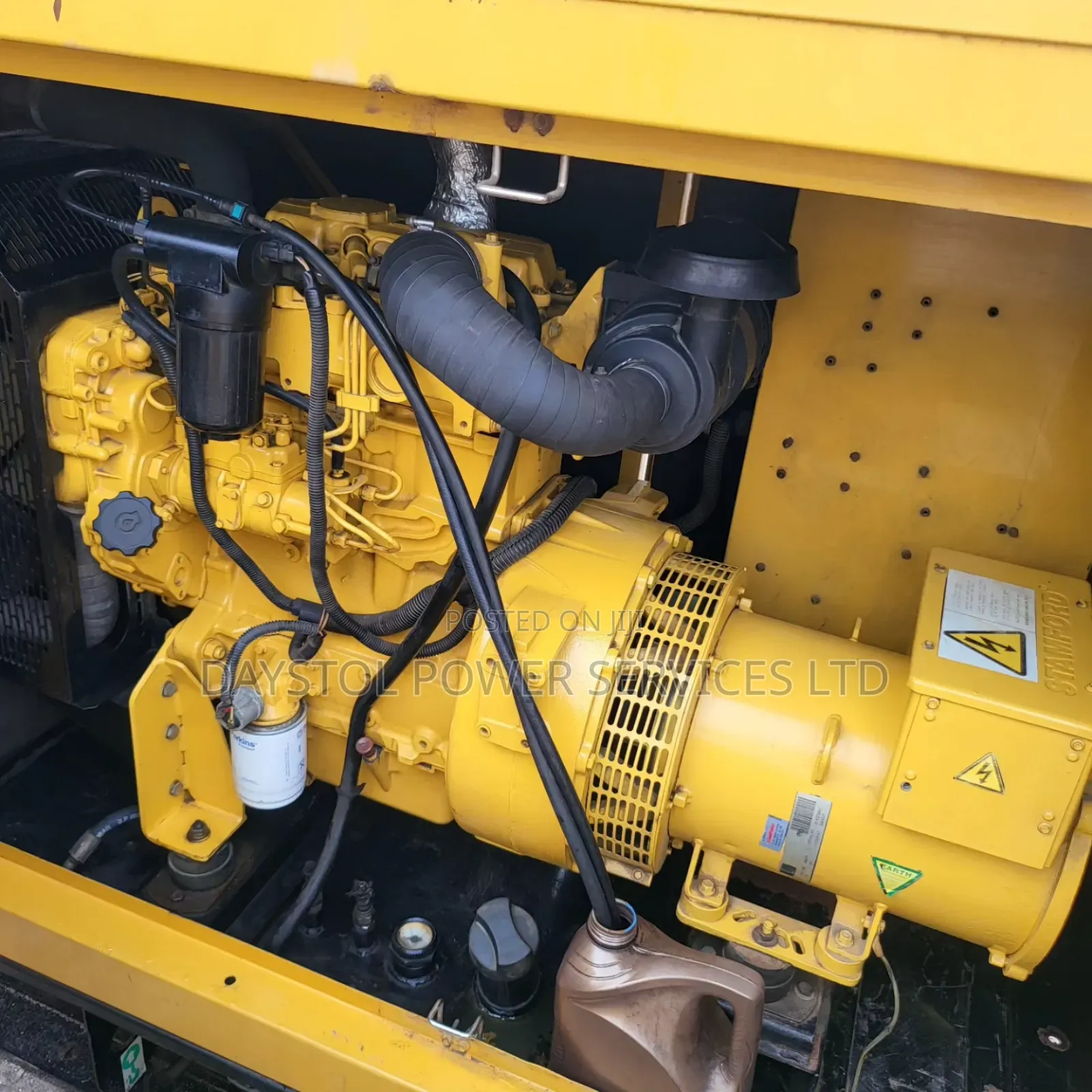 Semi-New 33kva Cat Mantrac Soundproof Diesel Generator