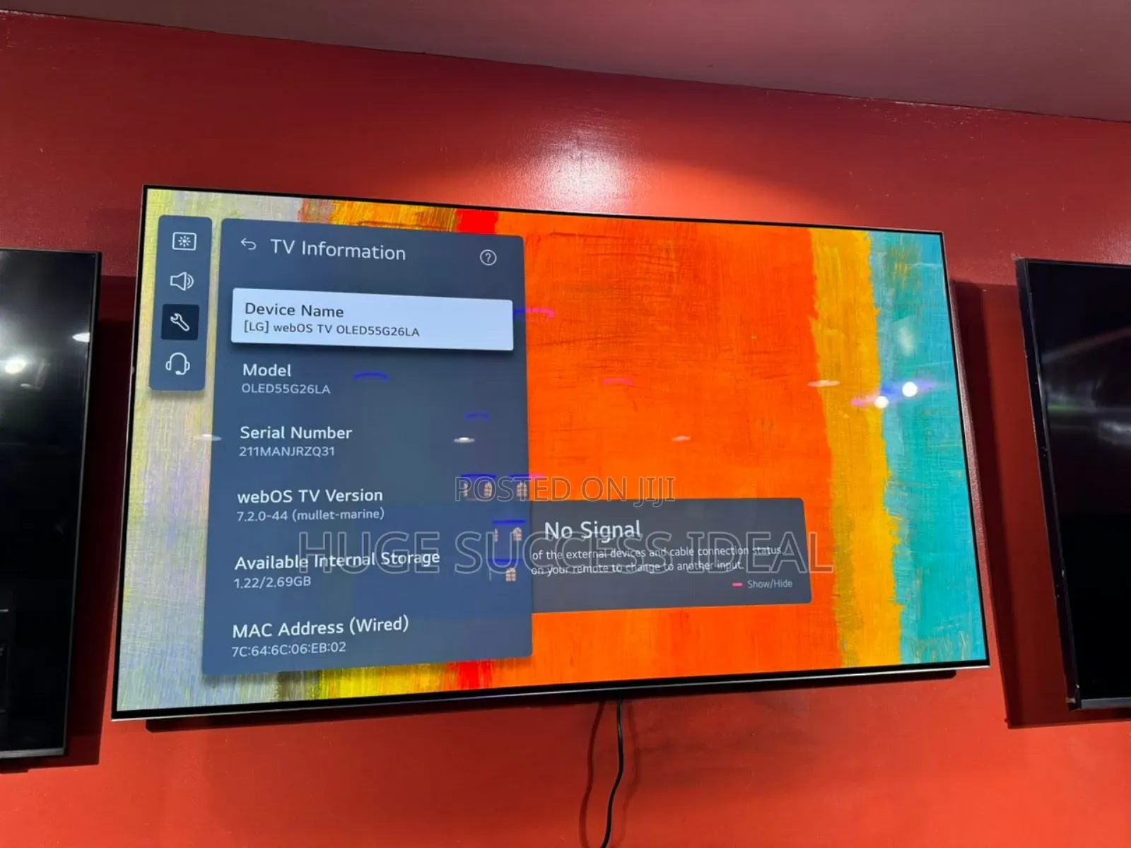 LG 55" G2 Smart Ultra HD HDR Oled TV (2022 Edition)