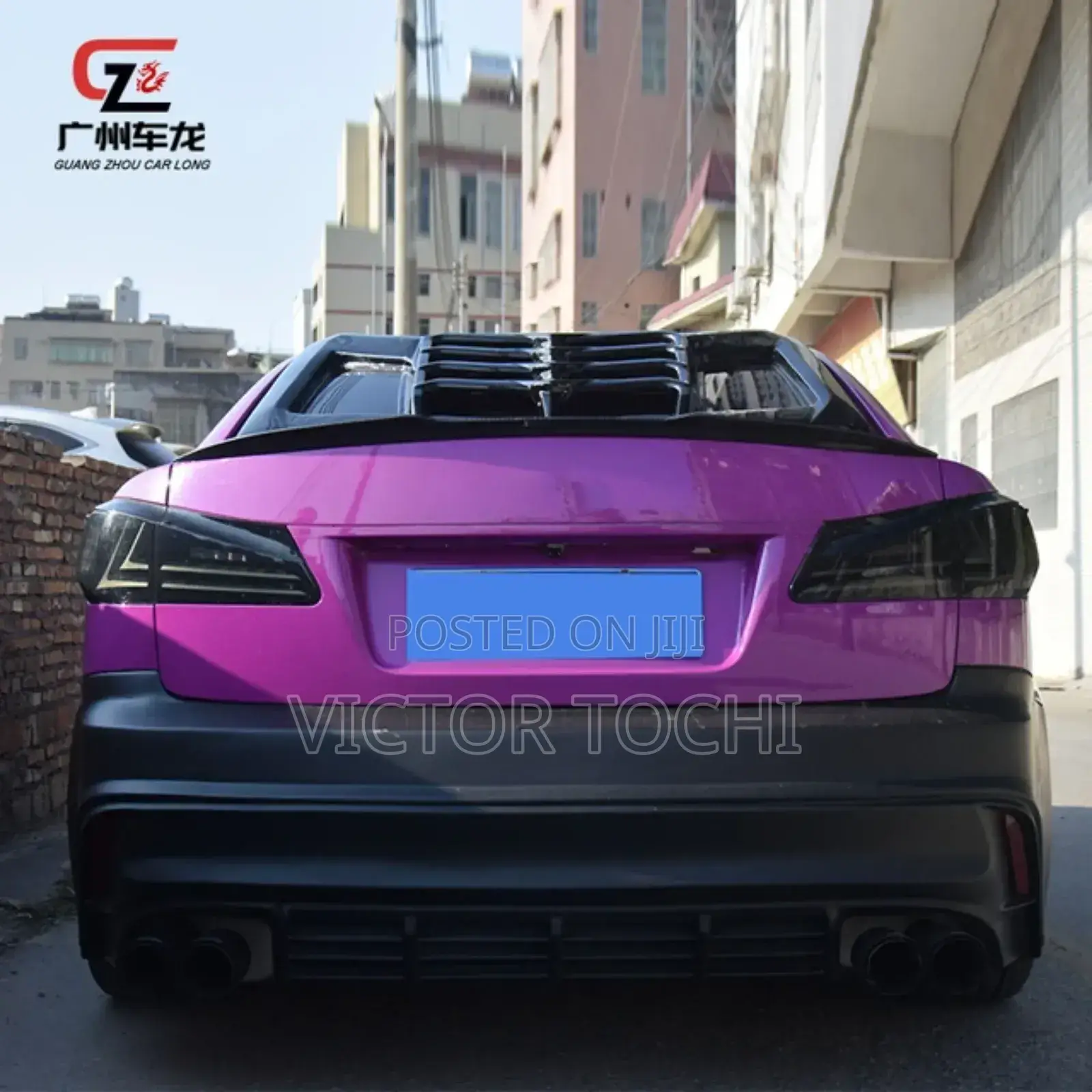 Lexus Is250 Louver Cover Abs Plastic Back Window Shutters
