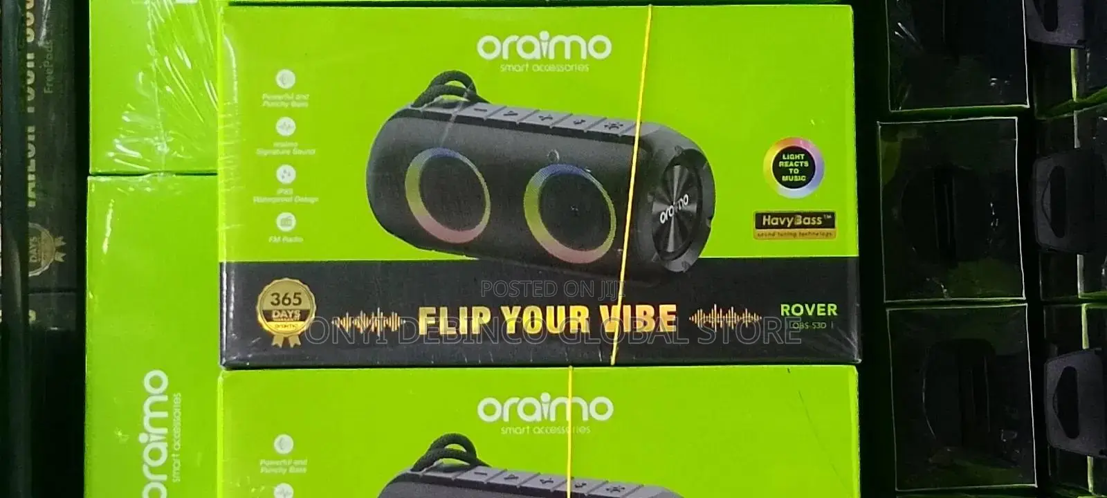 Oraimo Portable Bt Speaker Obs-53d Wireless Mp3 Player