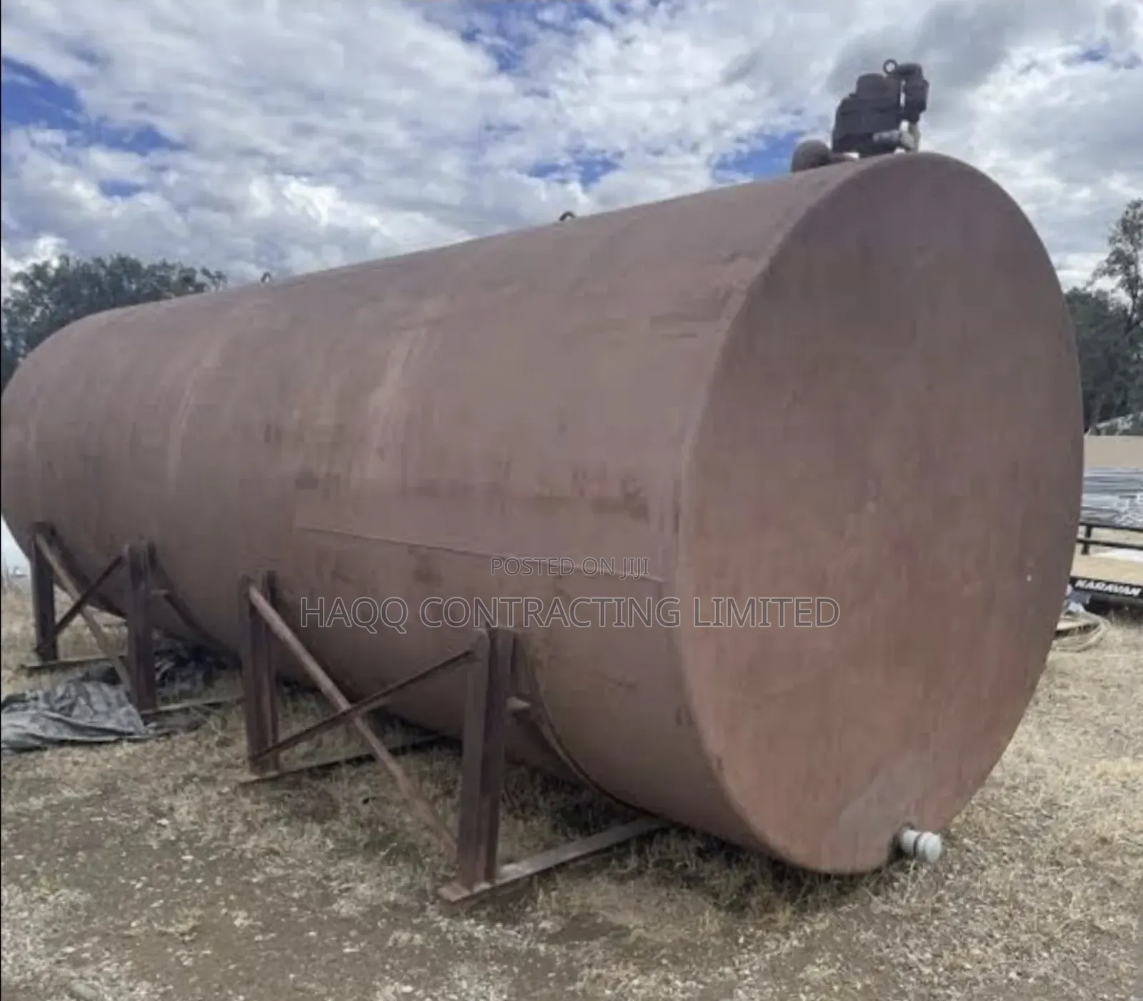 33,000 Litres Diesel Storage Tank Fabrication