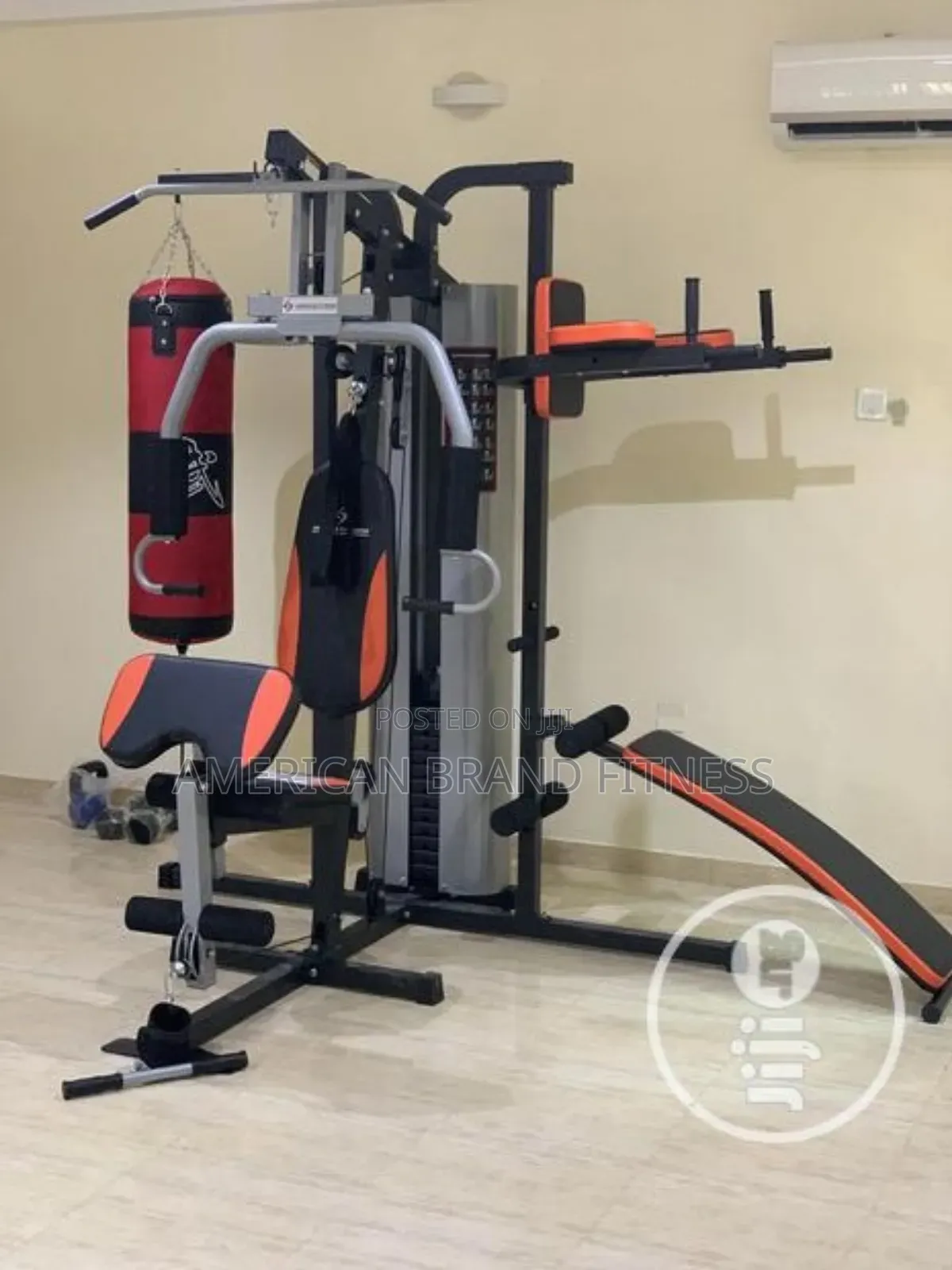 Three Multi Station Home Gym New