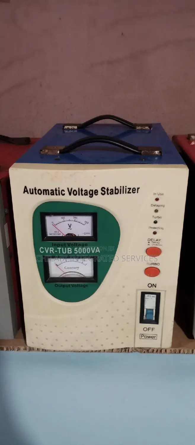 Few Months Old Stabilizer, Japan-Made 5000VA CENTURY for AC