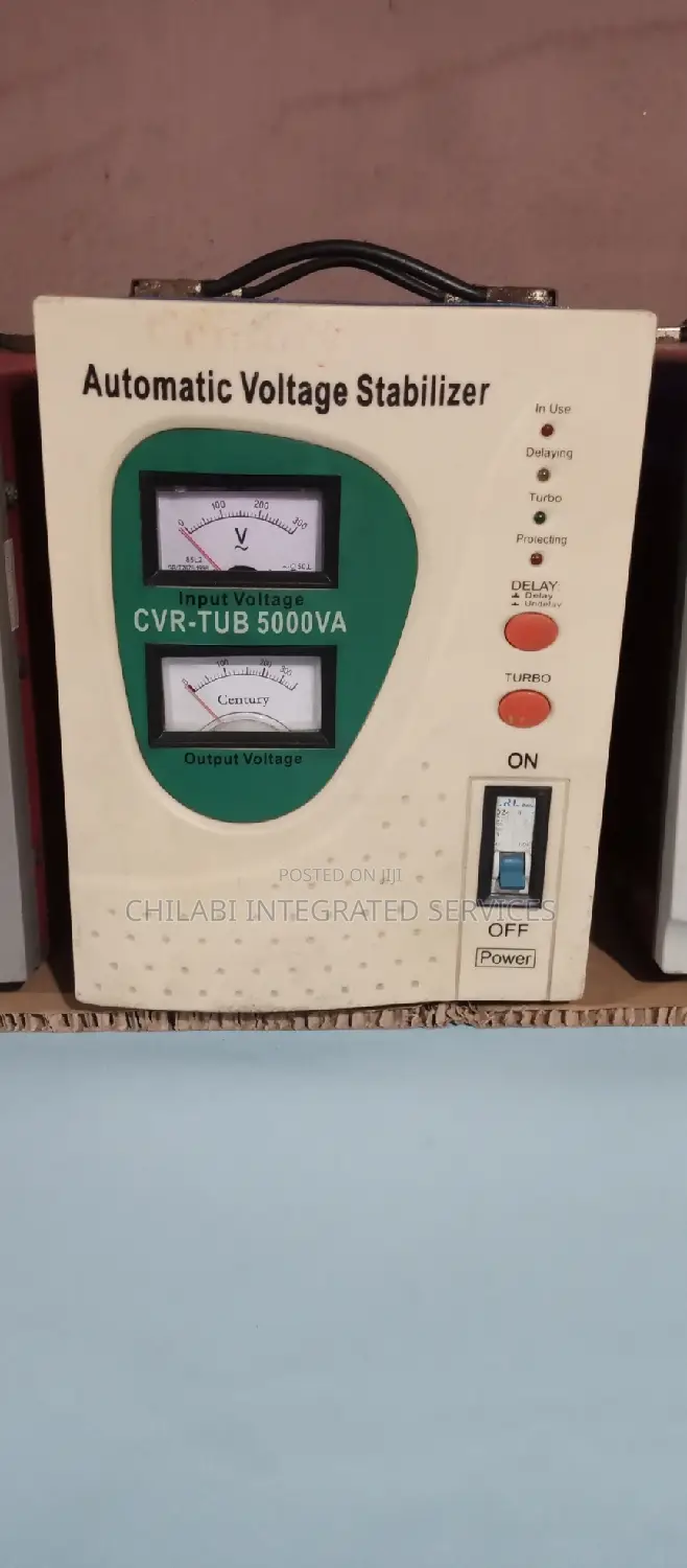 Few Months Old Stabilizer, Japan-Made 5000VA CENTURY for AC