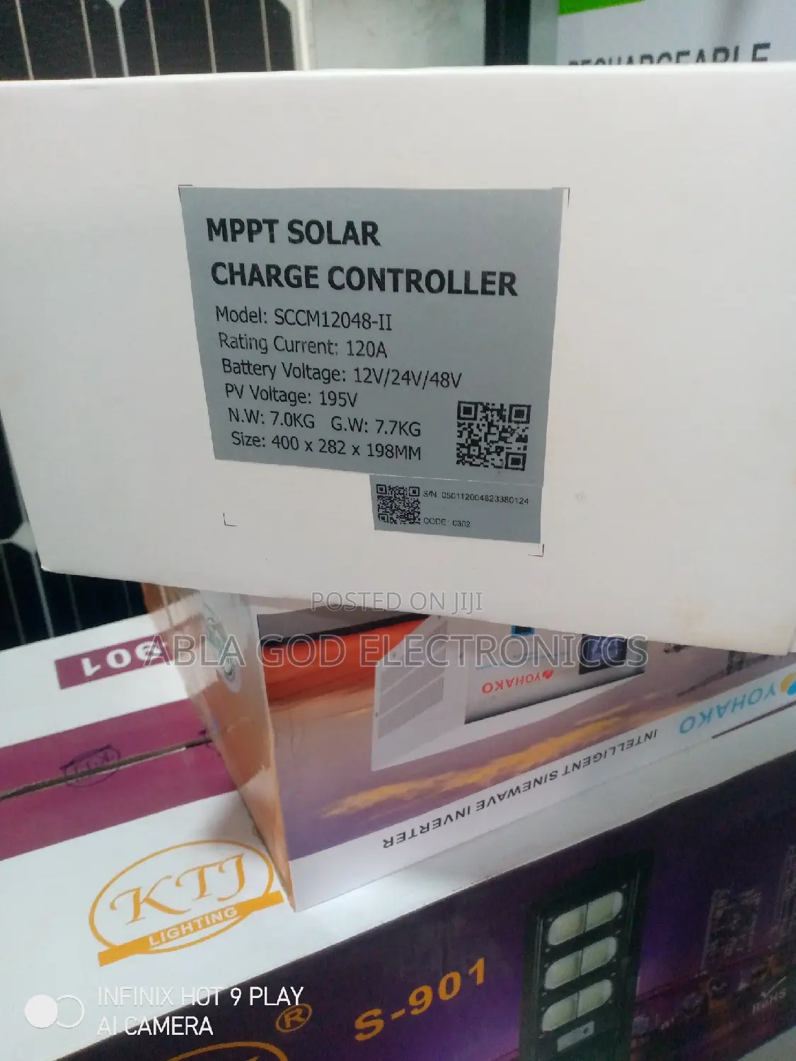 Felicity MPPT Solar Charger Controller 120ah 48v