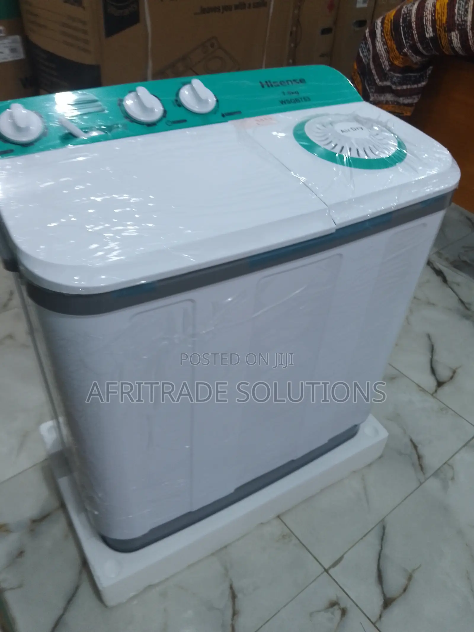 7.5kg Hisense Top Loader Washing Washine- Easy Laundry
