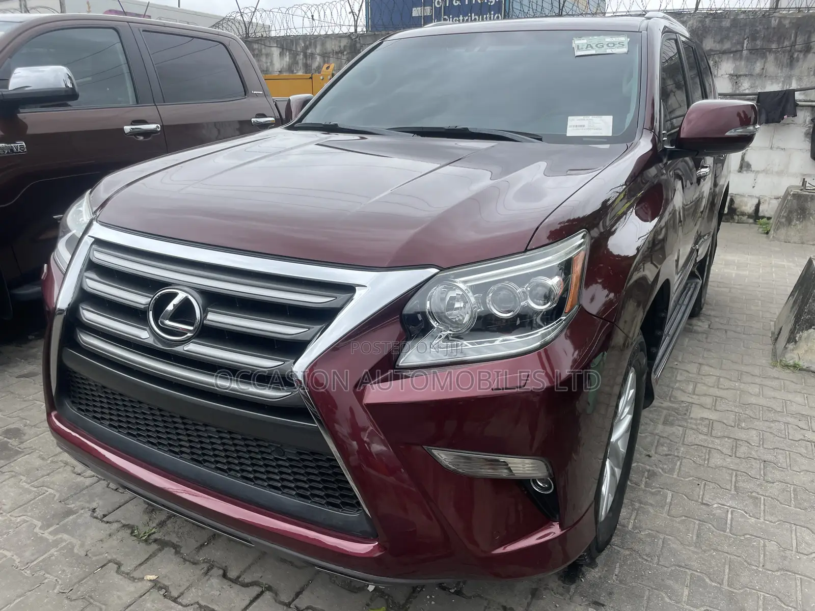 Lexus GX 2016 Red