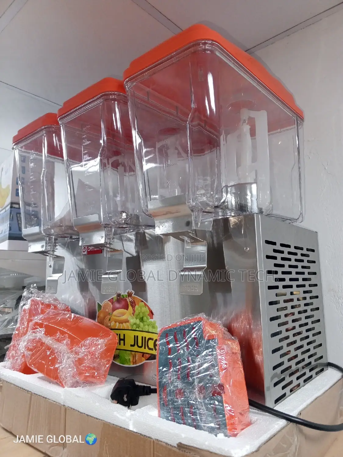 3 Bowl Juice Dispenser