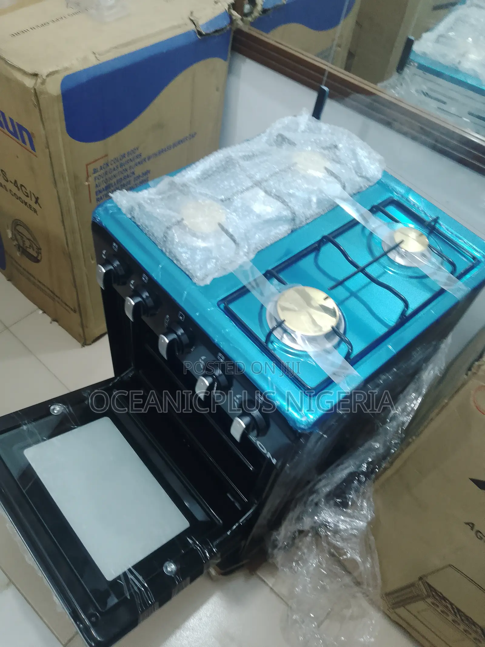 Trending-Original 4 Gas Burner Aeon Cooker With Oven
