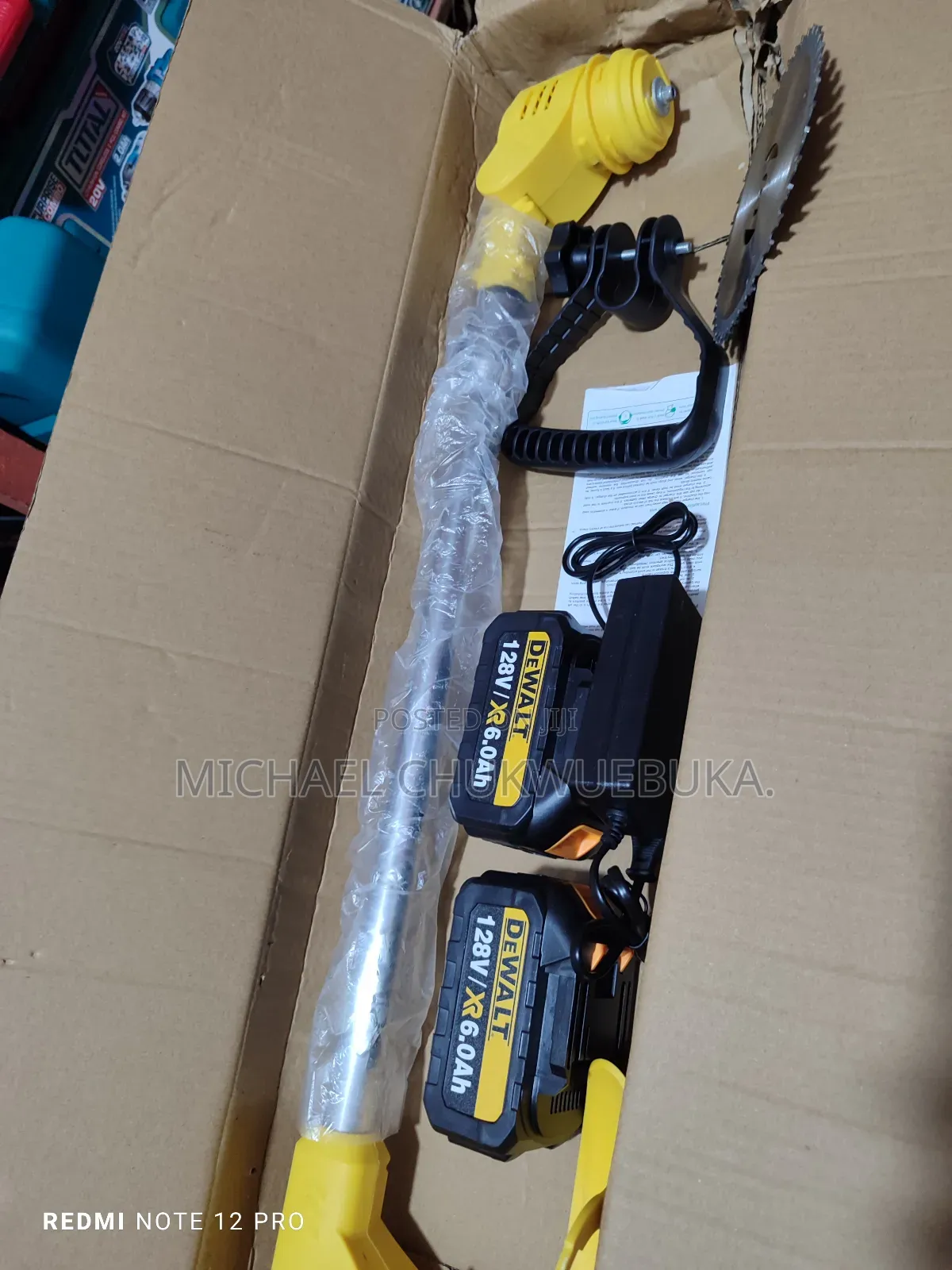 Cordless Brush Cutter Machine