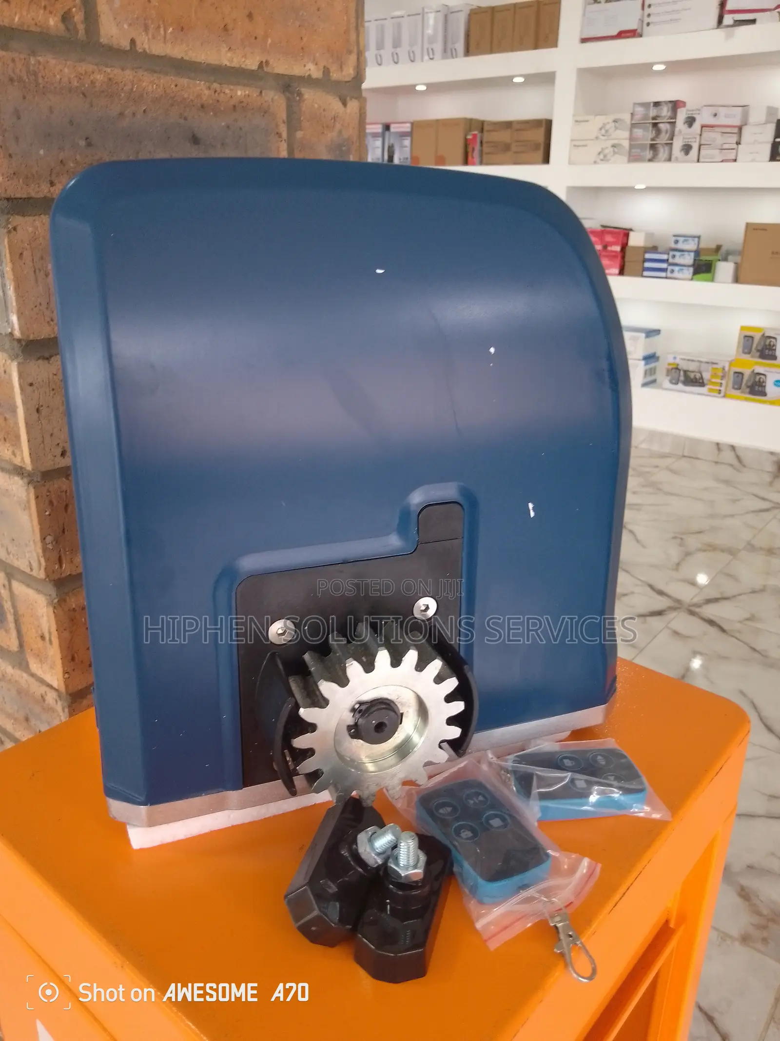 900KG Electric Sliding Gate Opener Kit DC Motor