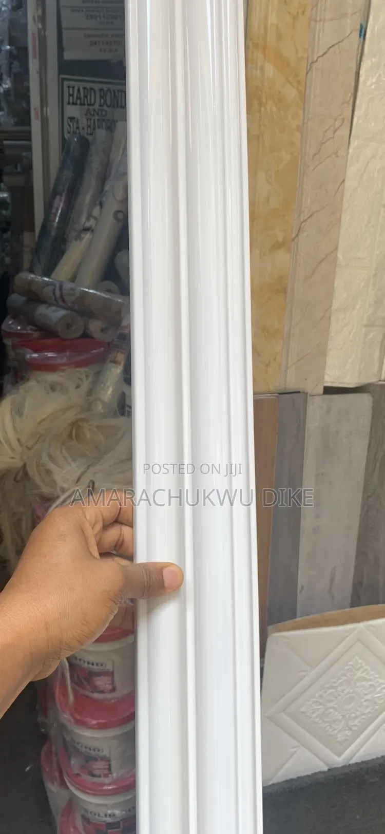 Wall Skirting PVC Decor , Cornice, Frame, Wall Belt Profile