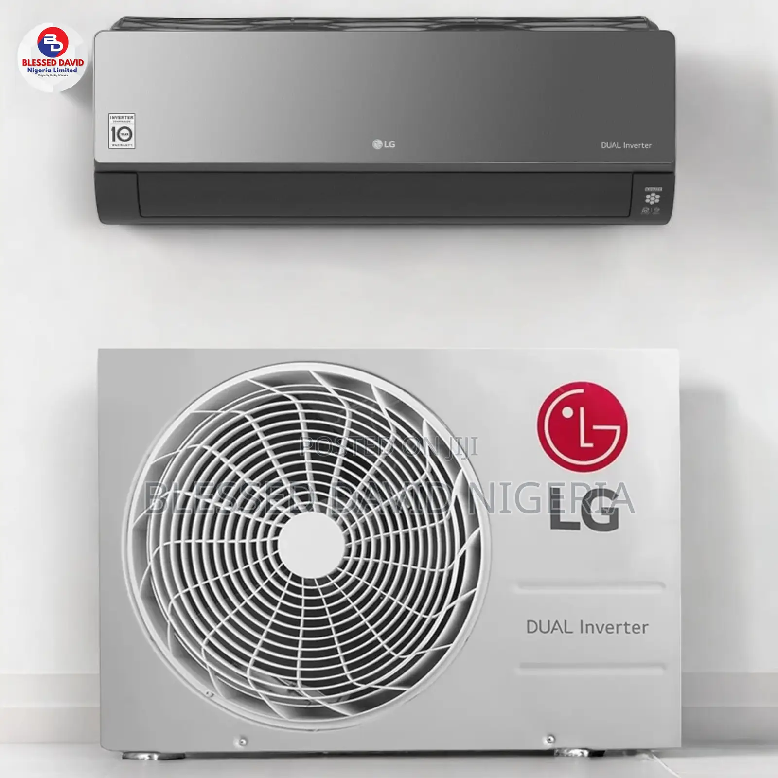 LG Split AC 2.0HP Artcool Black Mirror