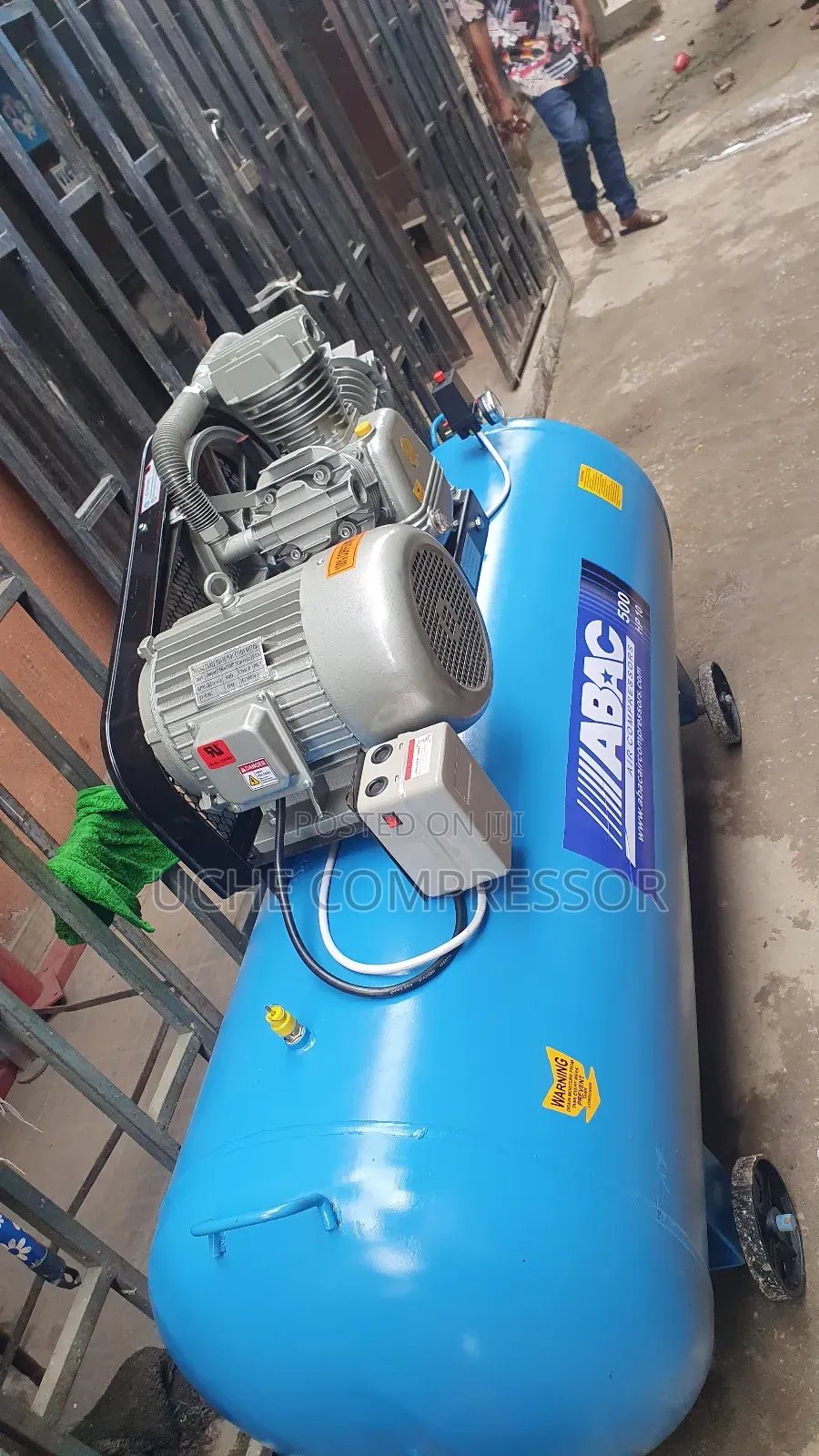 Air Compressor 500L 10hp 7.5kw Original One.