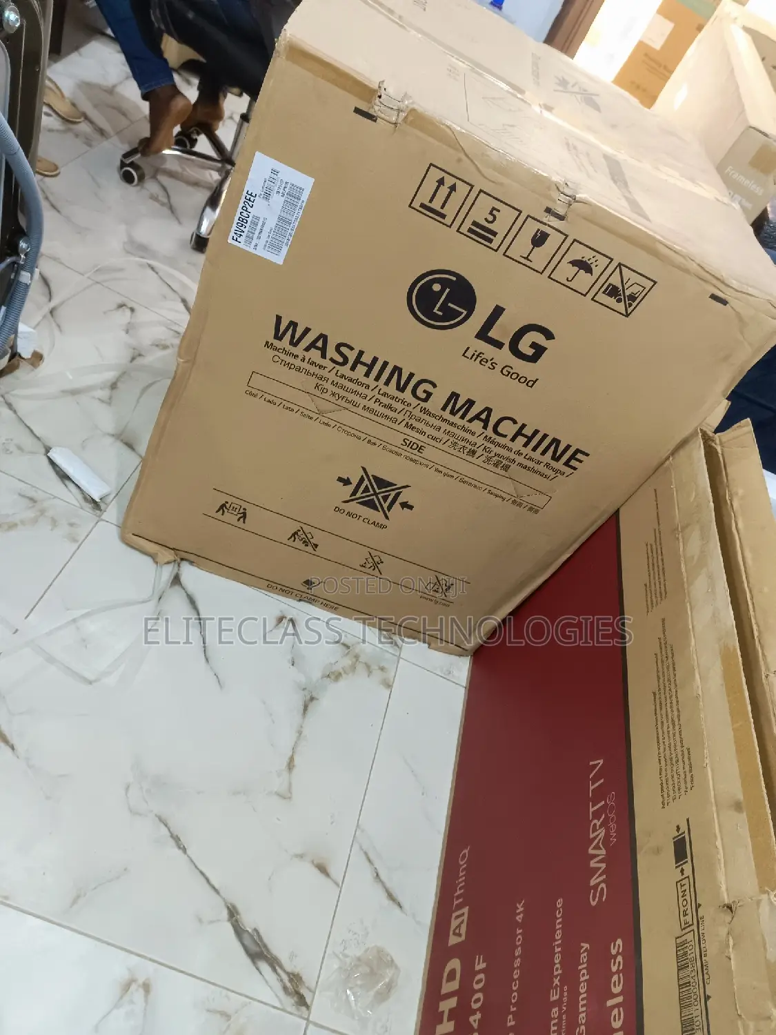 Top Quality LG 12kg Automatic Washing Machine WM4V9BCP2EE