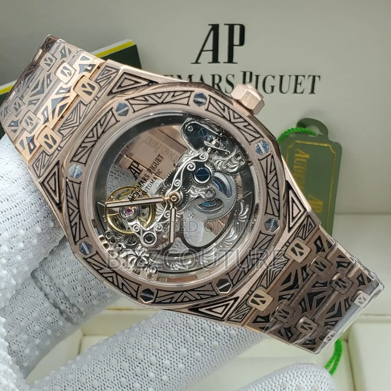 Original AUDEMARS Piquet Auto Mechanical Gold Chain Watch