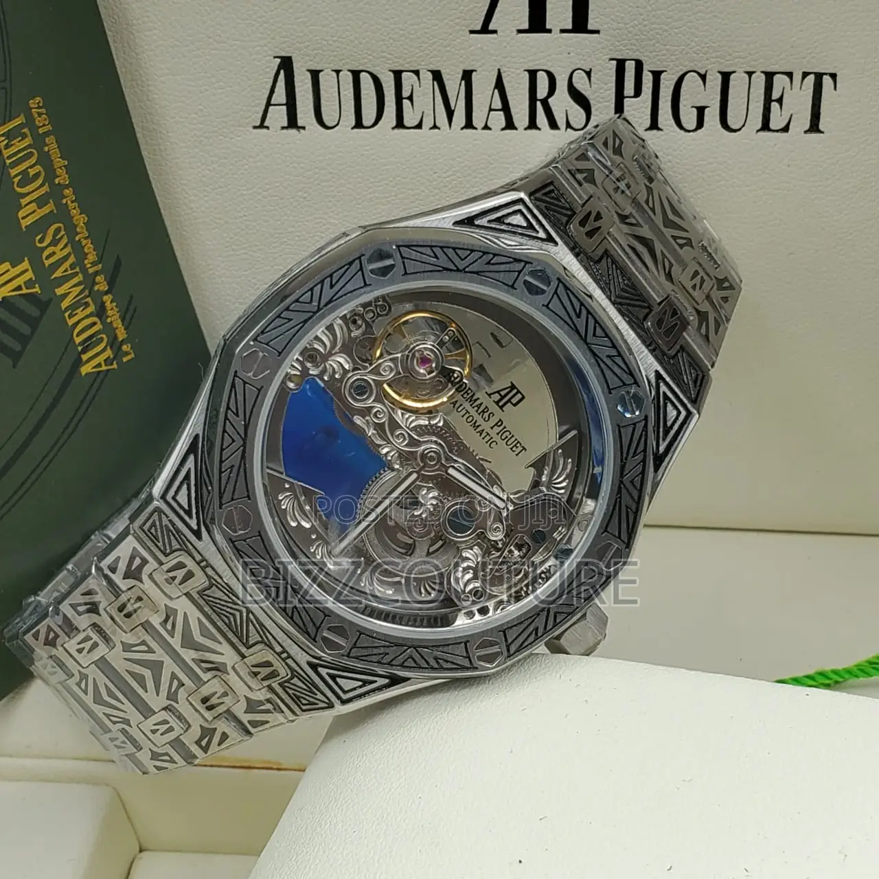 Original AUDEMARS Piquet Auto Mechanical Silver Chain Watch