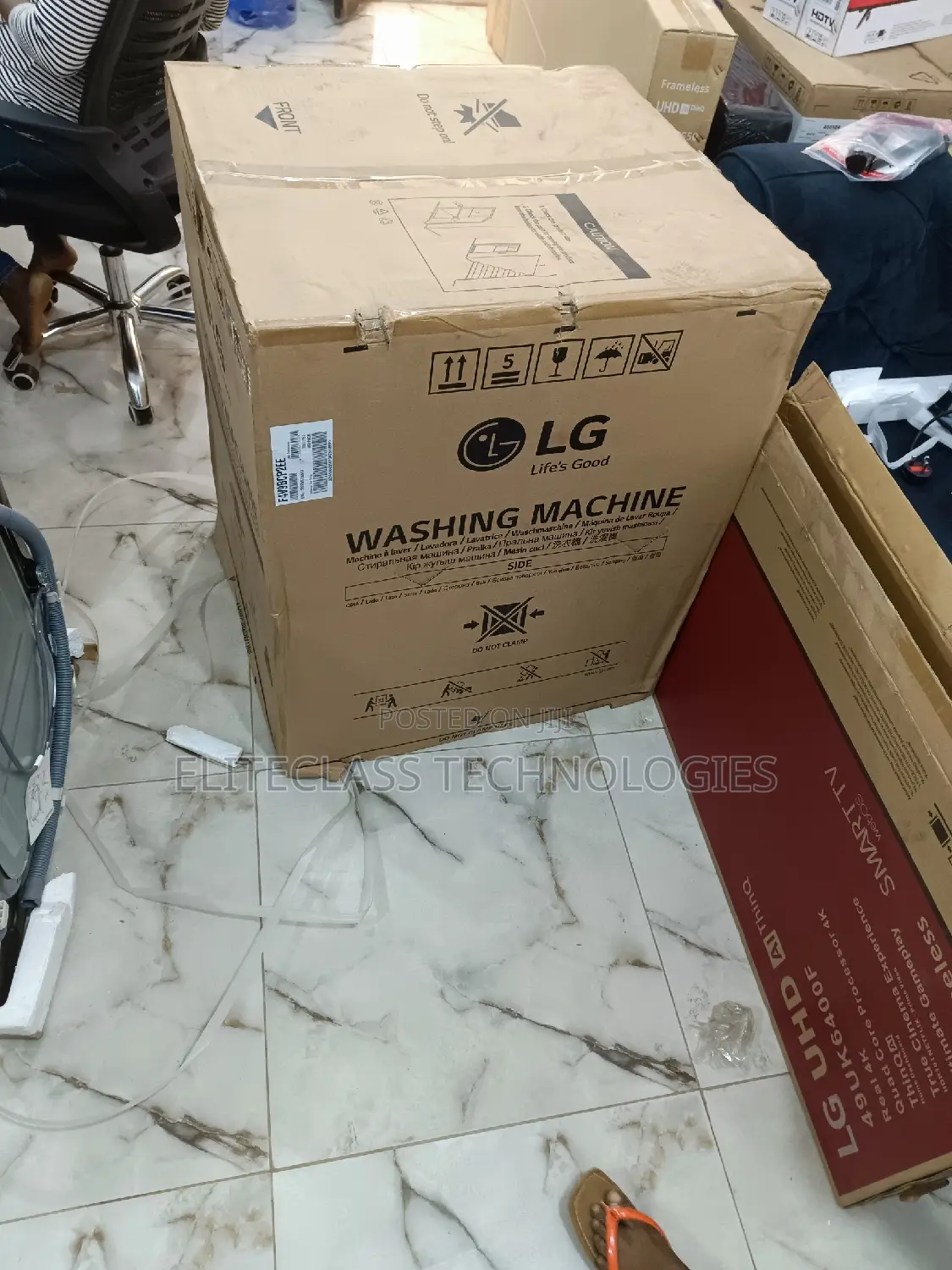 LG 12kg Automatic Washing Machine WM4V9BCP2EE (High Quality)