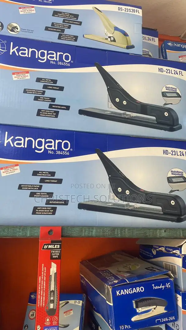 Kangaro HD 23L24FL Heavy Duty Stapler